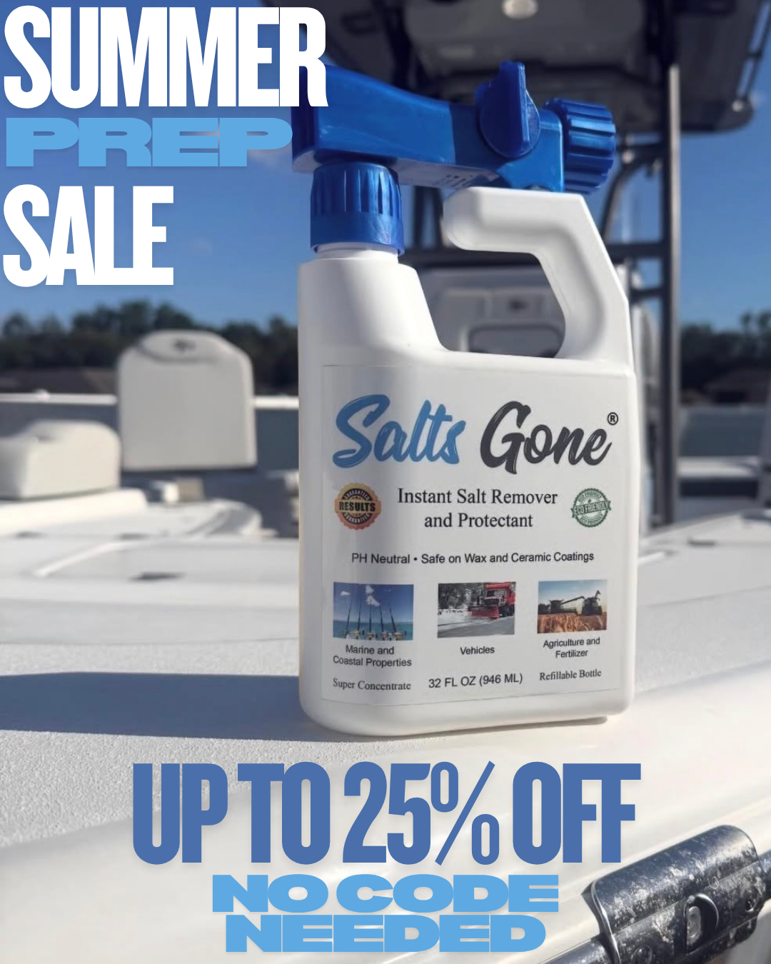 Salts Gone Facebook ad