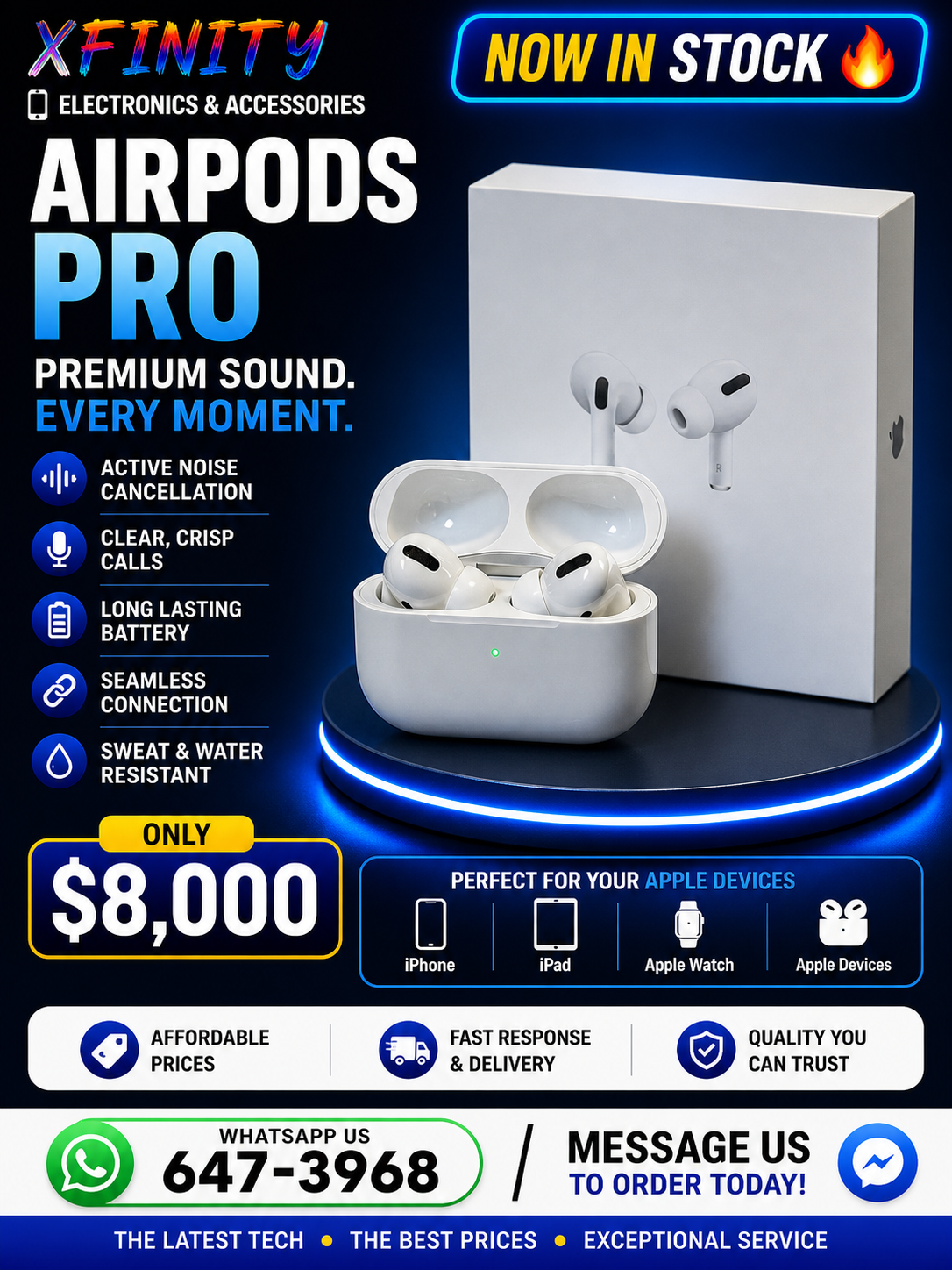 Xfinity Electronics & Accessories Facebook ad