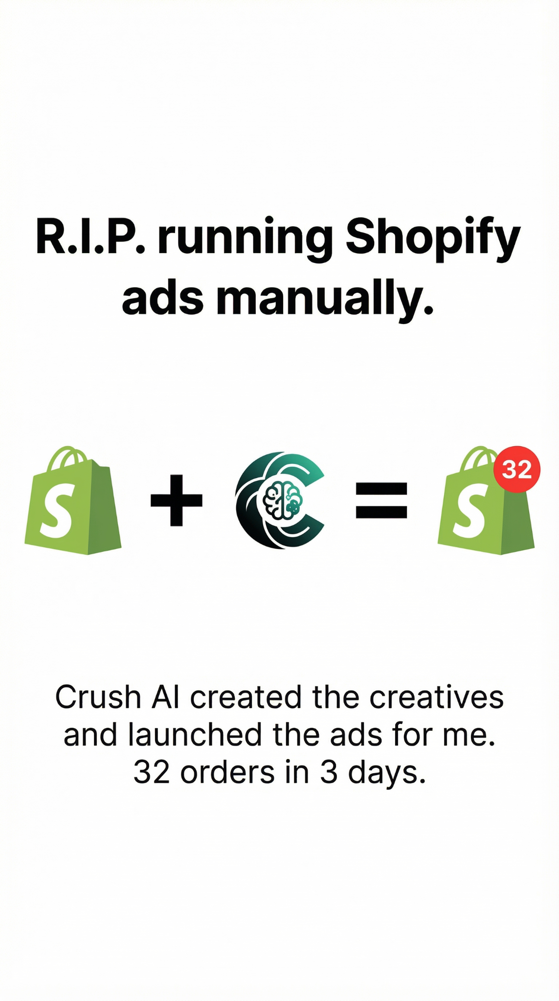 trycrush.ai Facebook ad