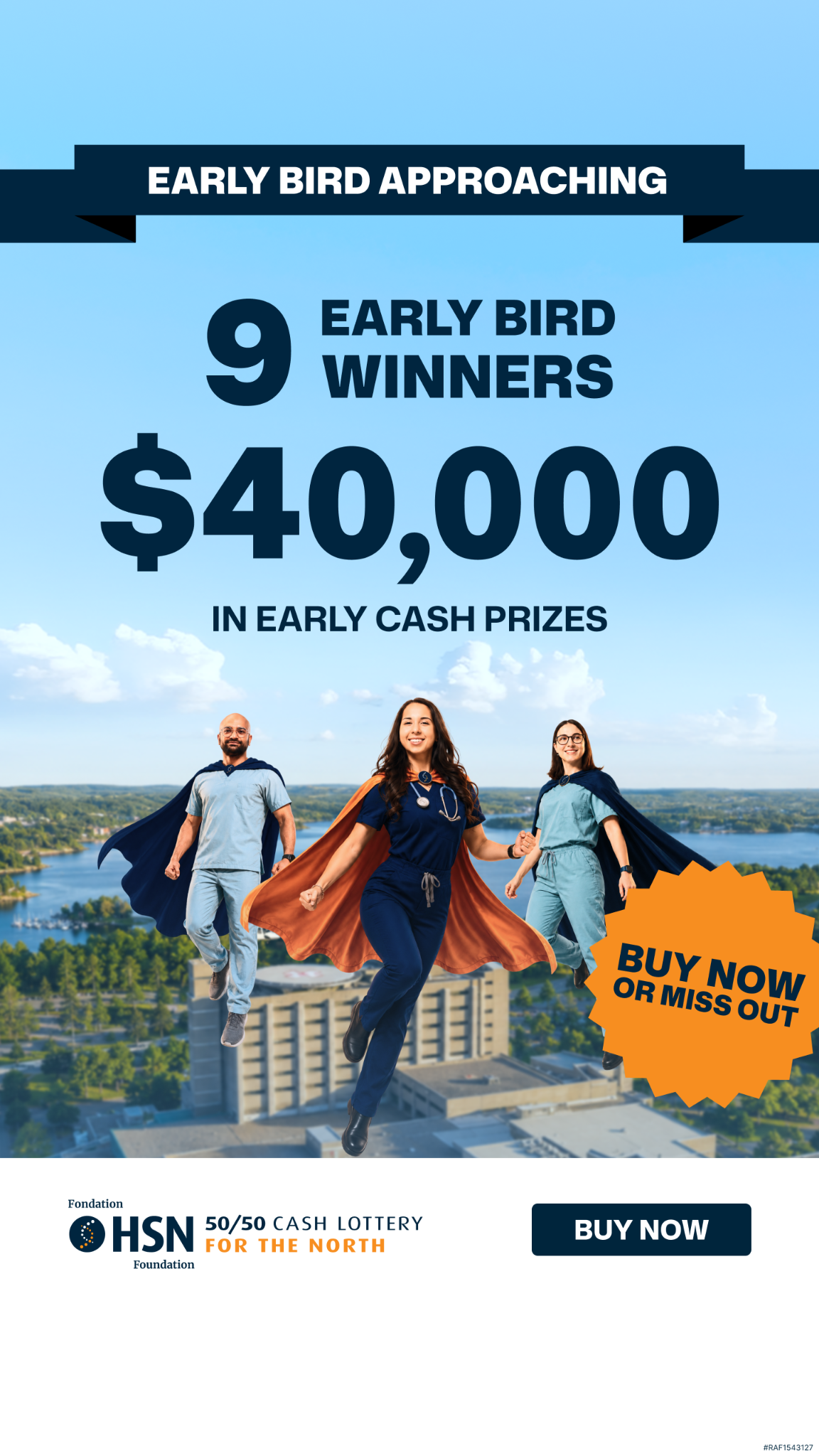 HSN 50/50 Facebook ad
