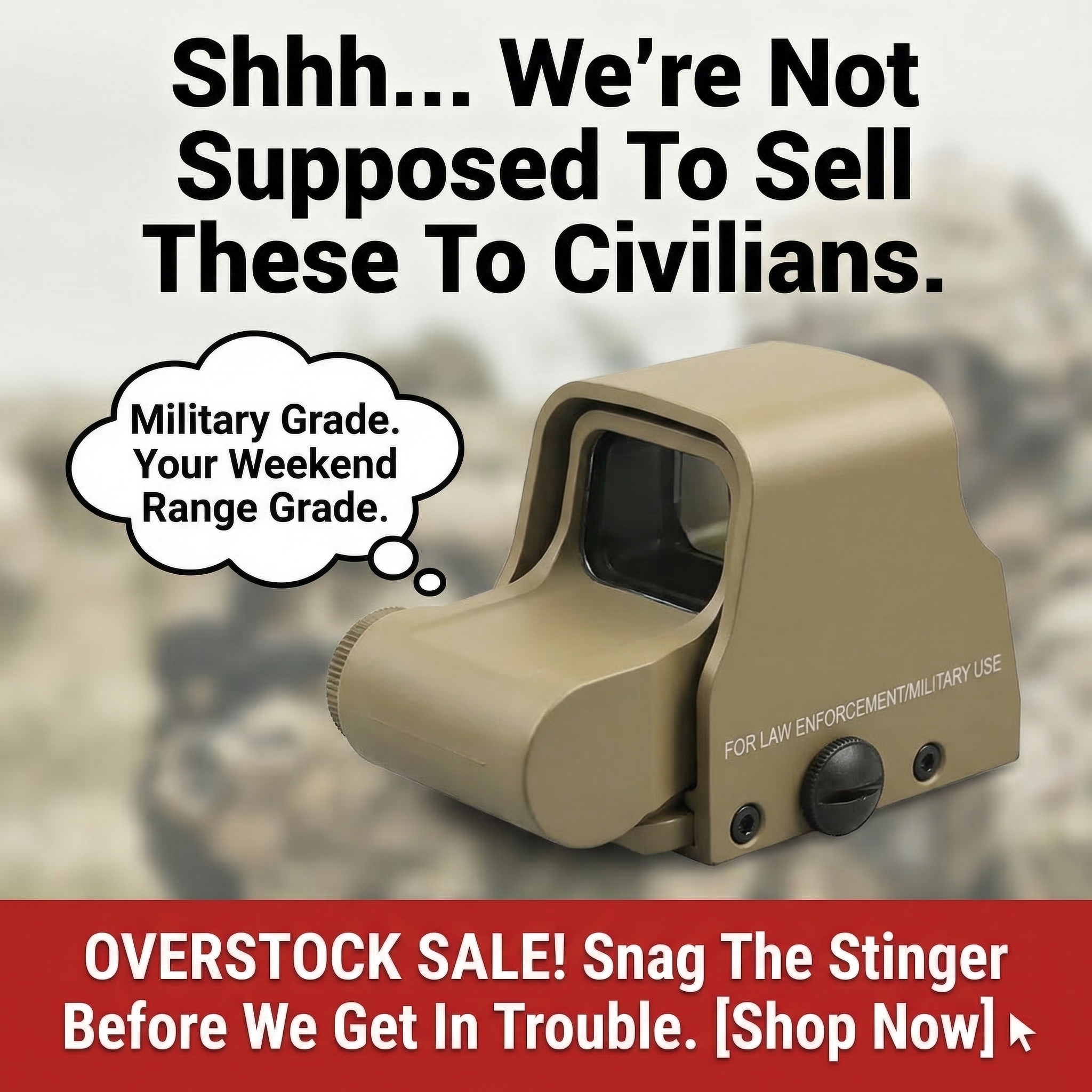 MCG Tactical Facebook ad