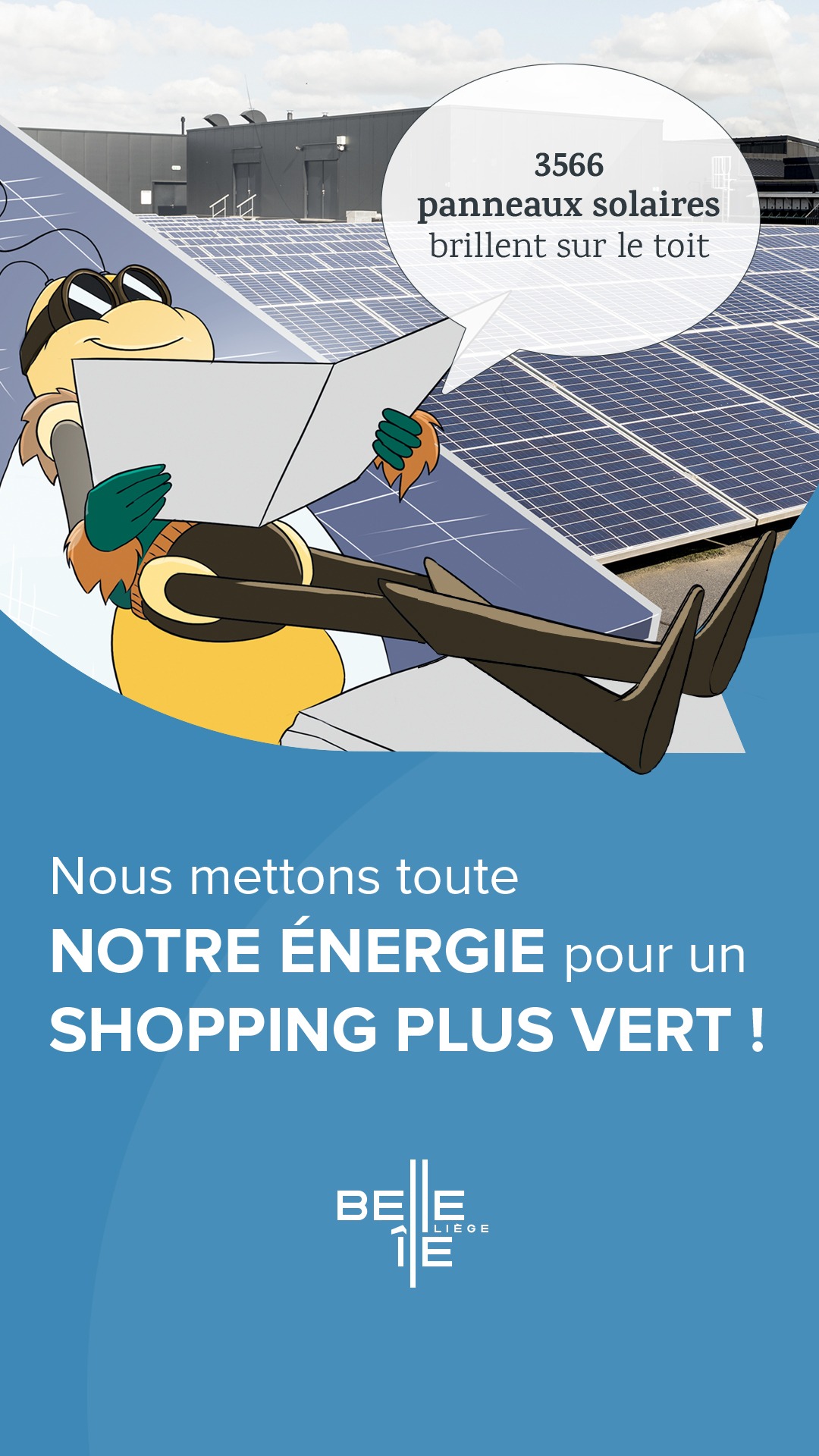Shopping Belle-Île Liège Facebook ad