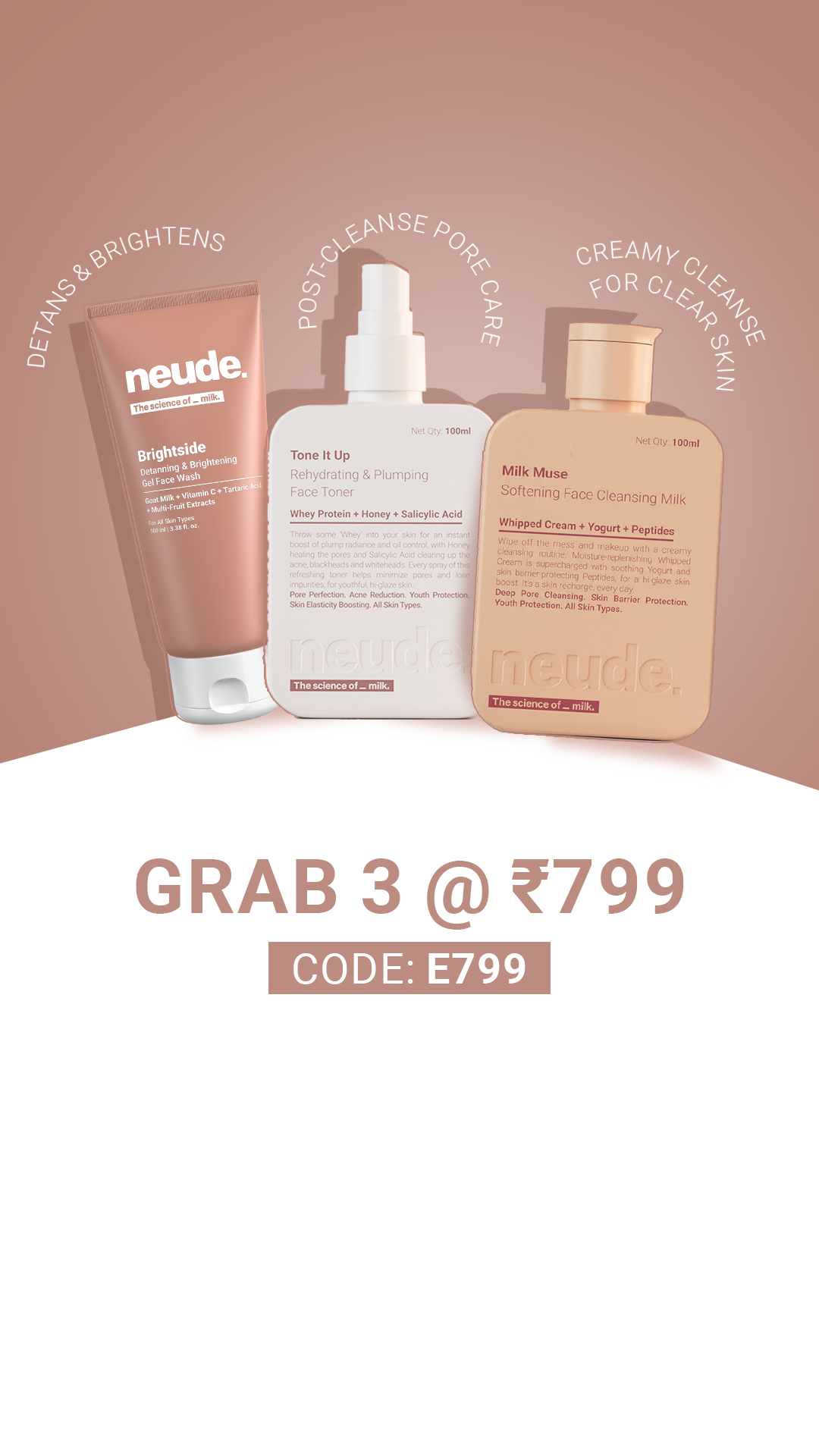 Neude Skin Facebook ad