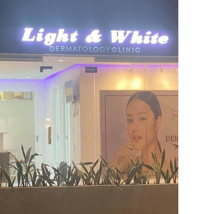 Light and White Dermatology Clinic Facebook ad: Light And White Dermatology And Dental Clinic
