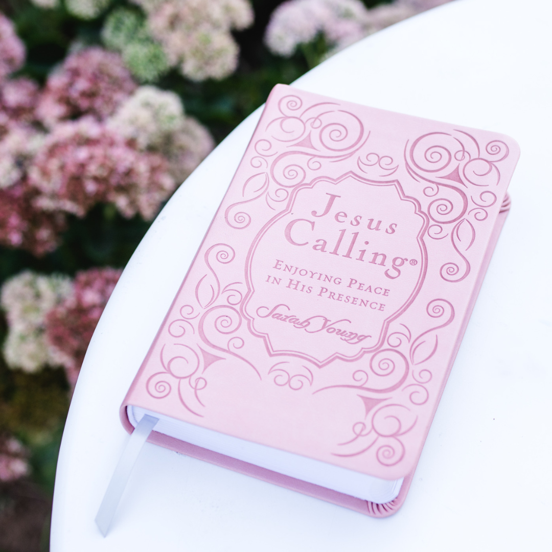 Jesus Calling by Sarah Young Facebook ad: Jesus Calling pink edition, A perfect gift for Mother's Day!