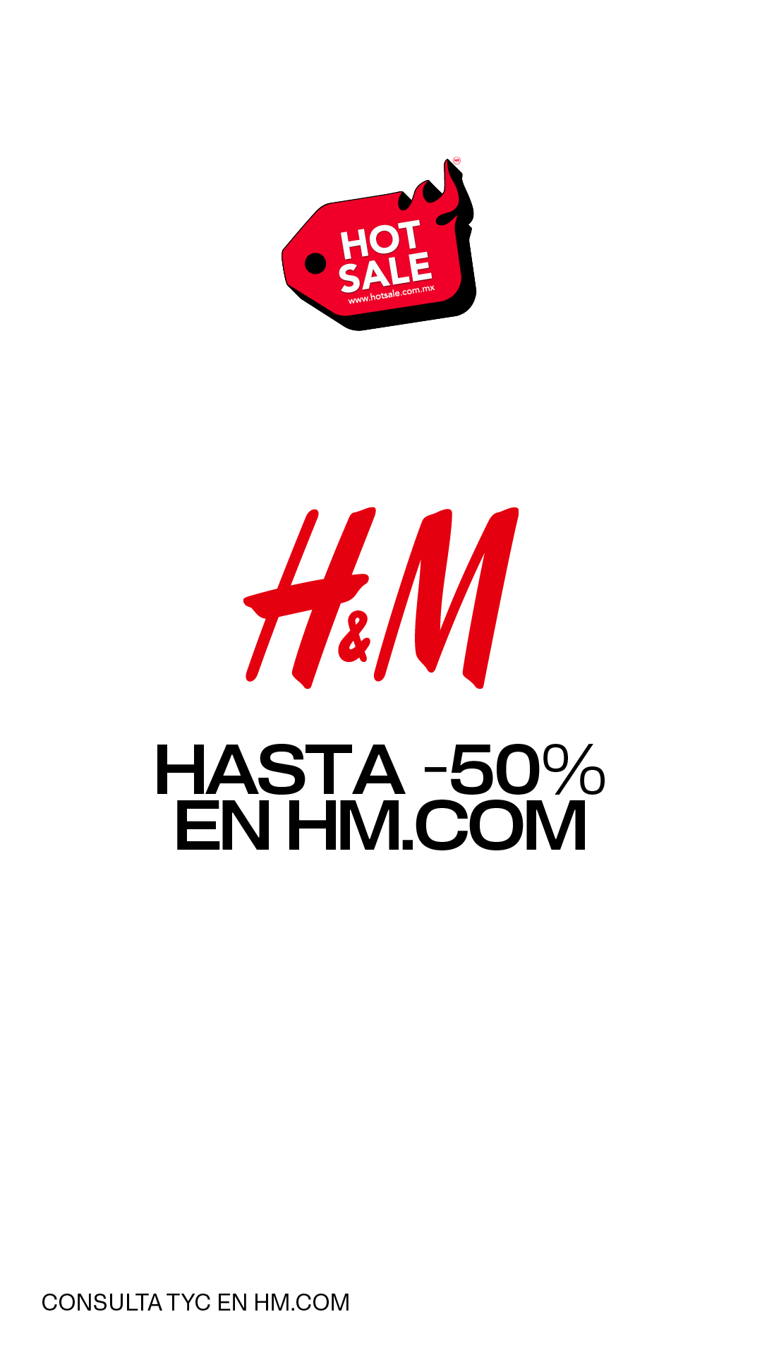 H&M Facebook ad