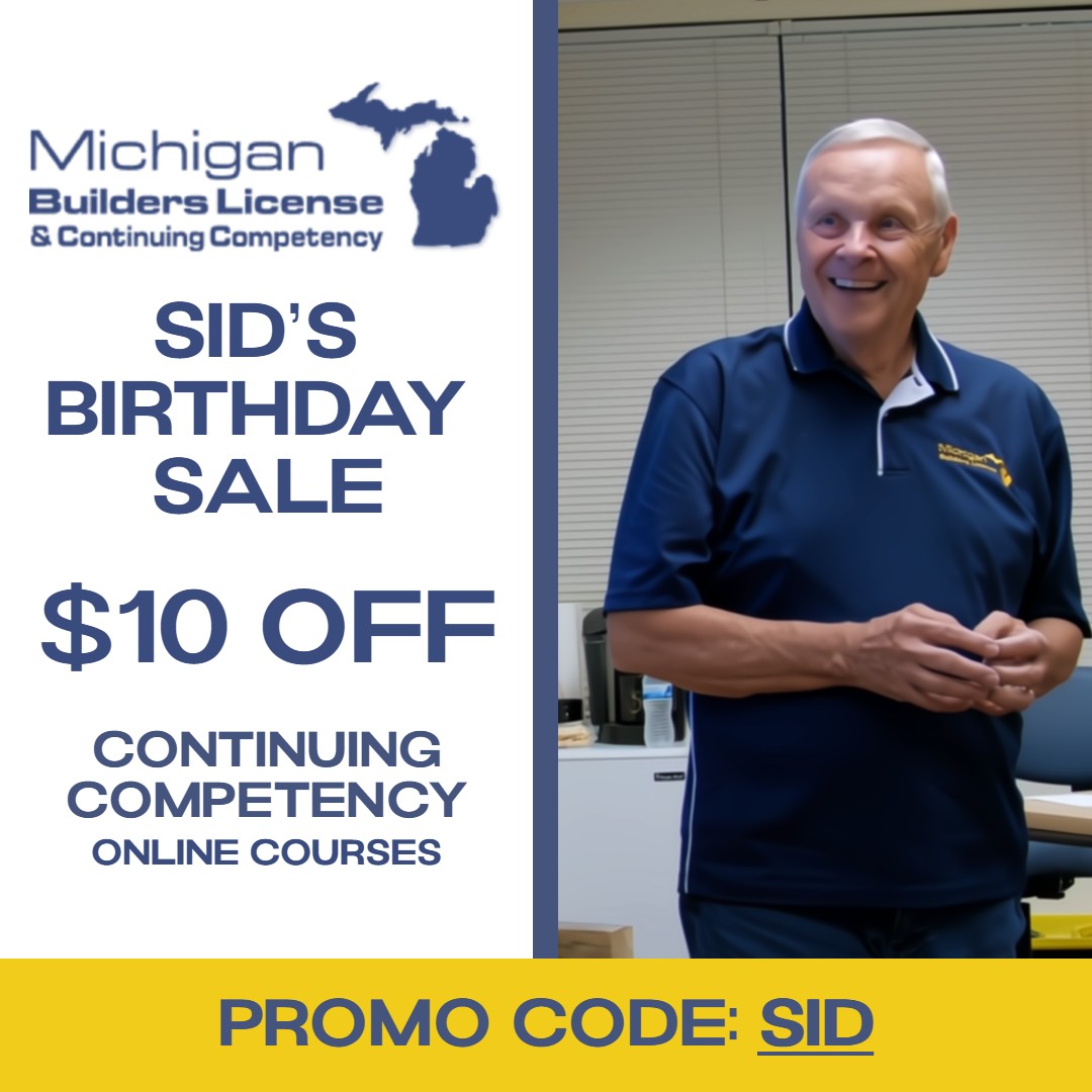 Michigan Builders License Facebook ad