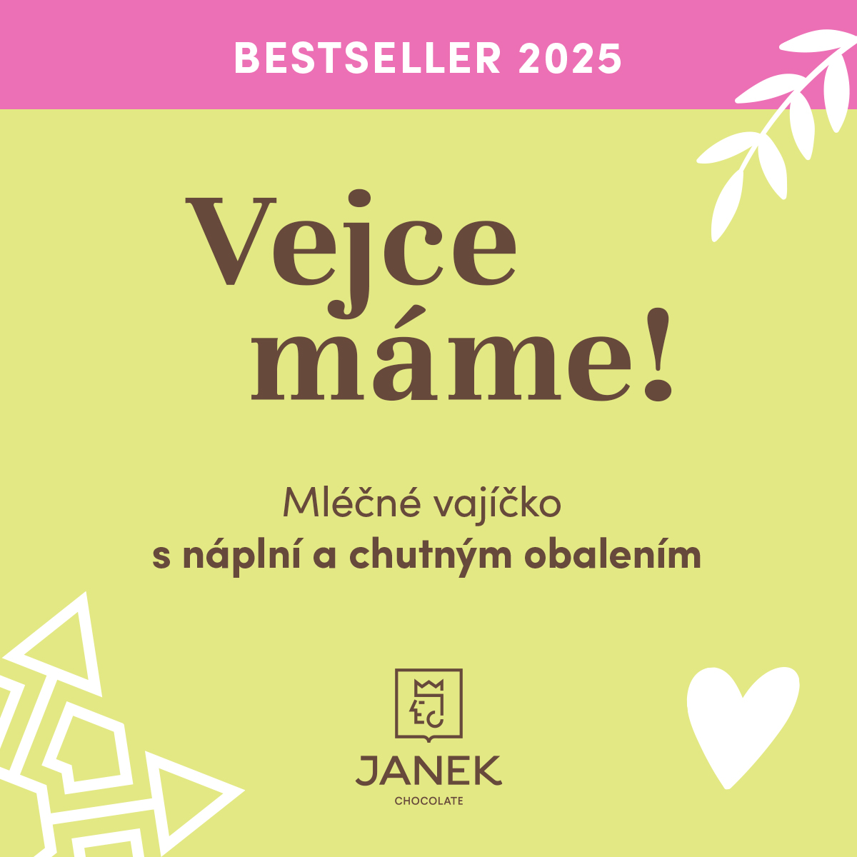 Čokoládovna JANEK Facebook ad