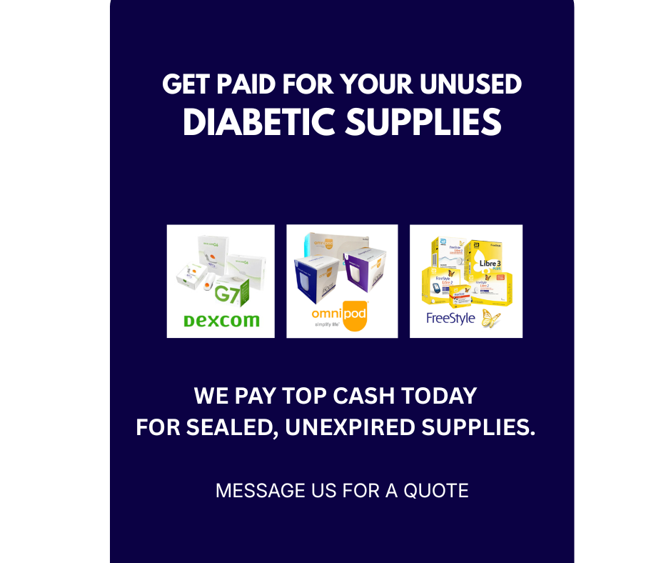 Strip Depot - Cash For Diabetic Supplies Facebook ad: Turn Supplies Into Cash Before They Expire!
