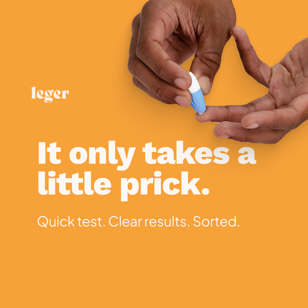 Leger treatments Facebook ad