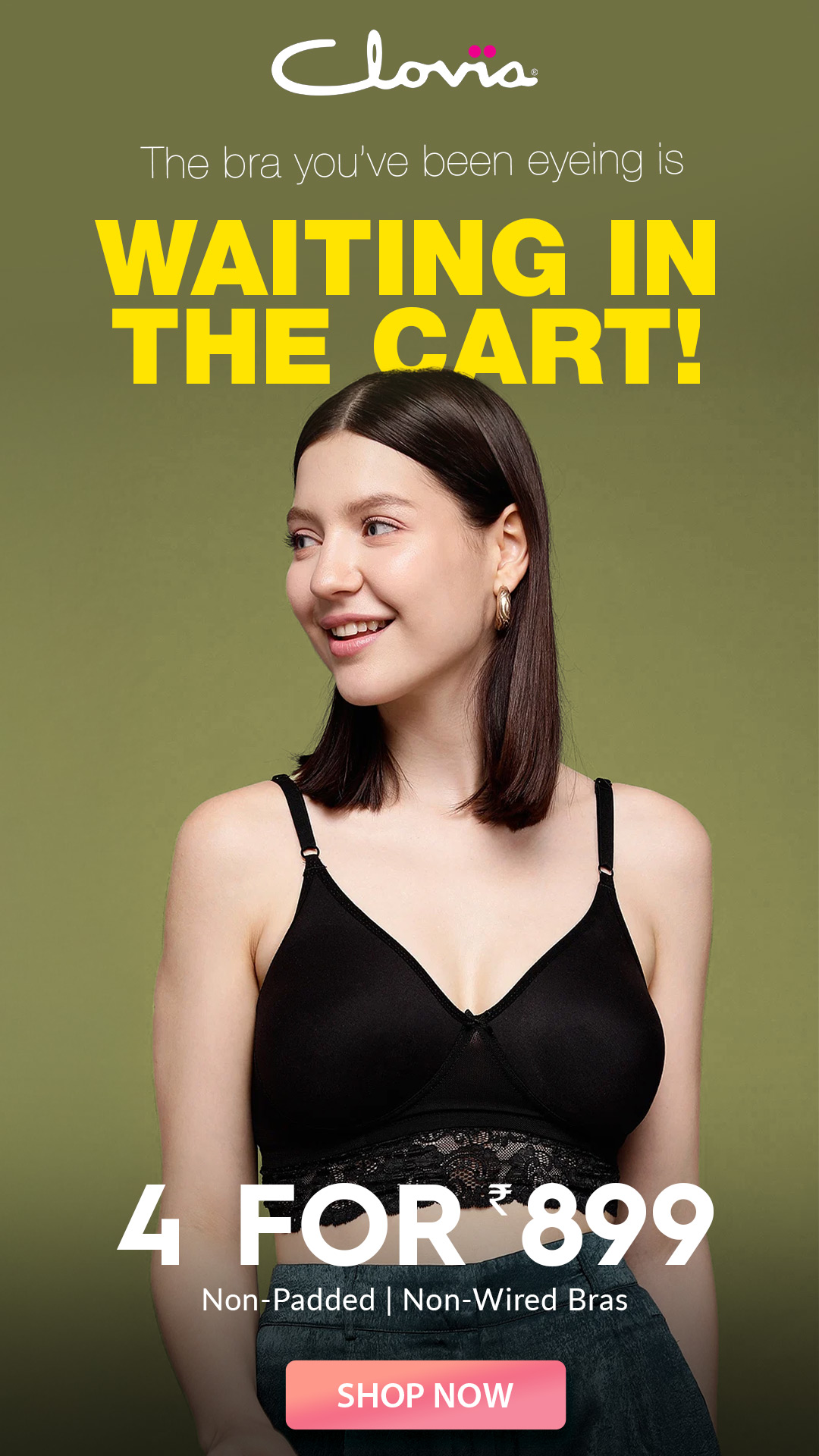 Clovia Facebook ad