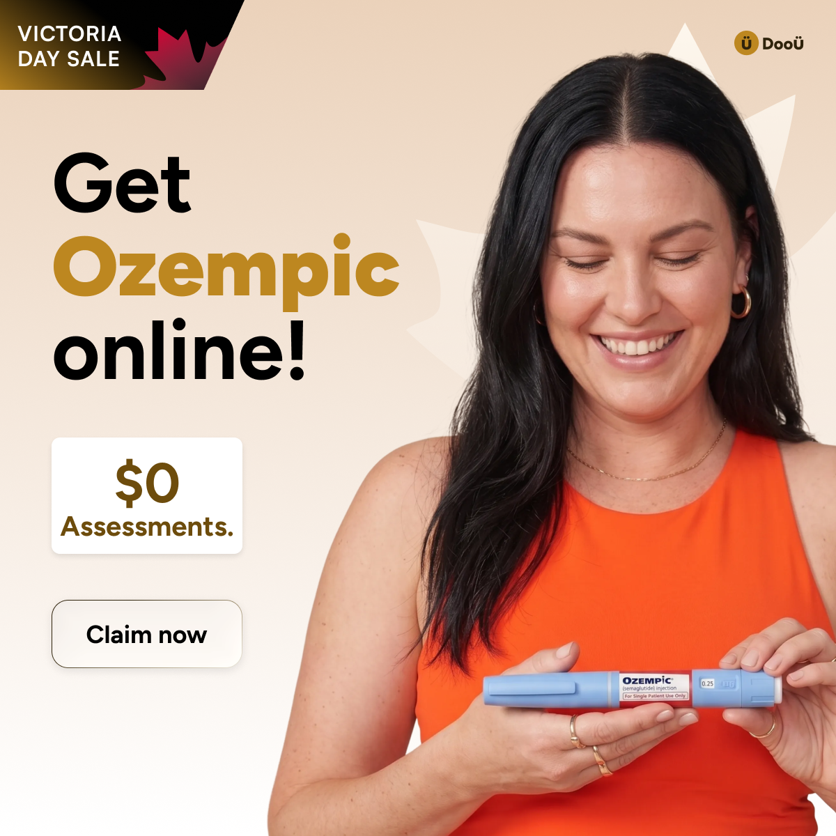 DooÜ Health Facebook ad: See If You Qualify for Ozempic