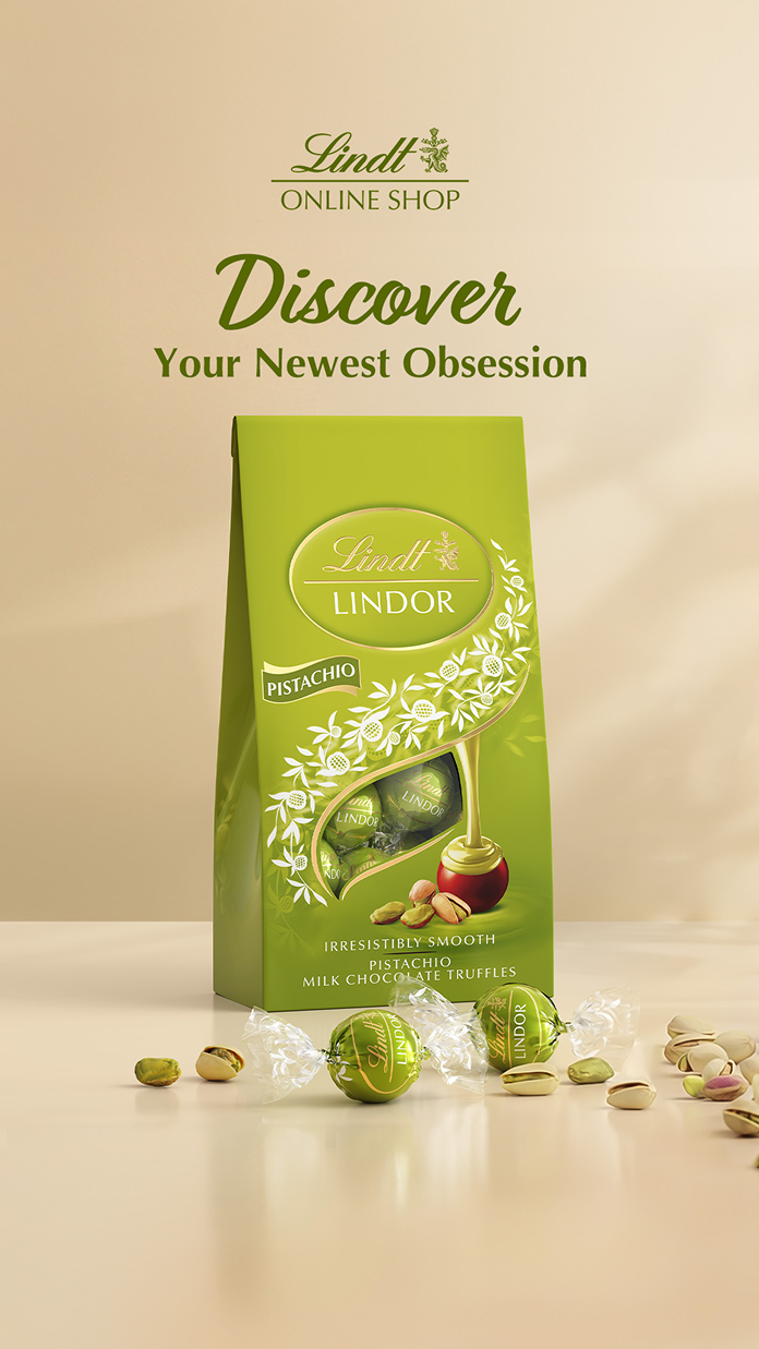 Lindt Facebook ad