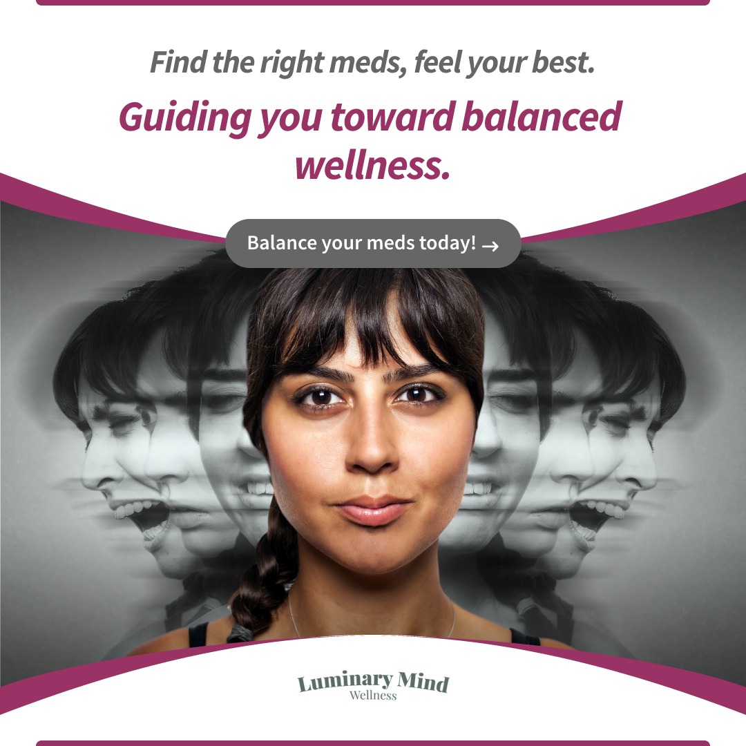 luminarymindwellness Facebook ad: Struggling with mood swings, anxiety, or feeling out…