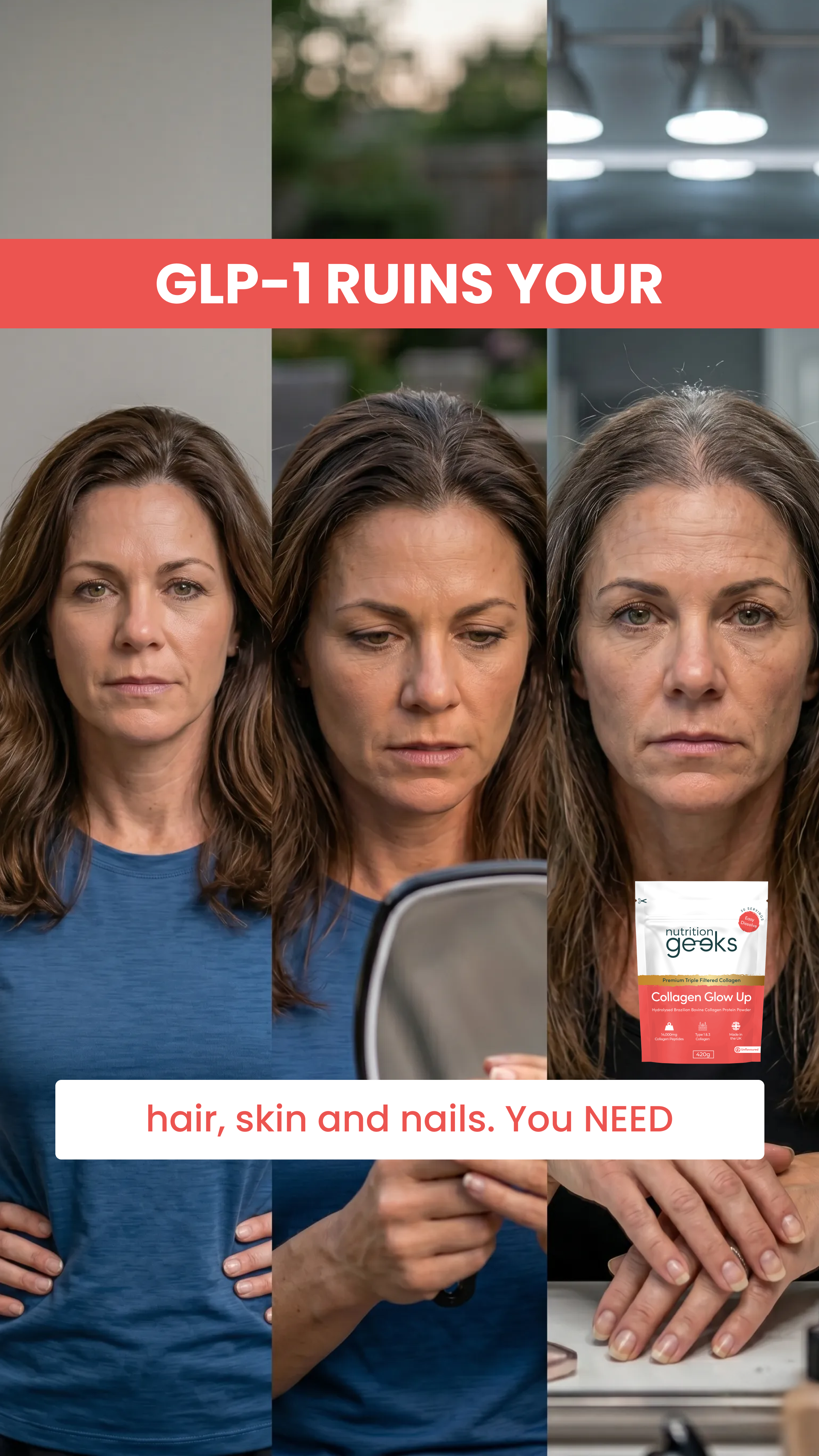 Radiant Over 40 Facebook ad
