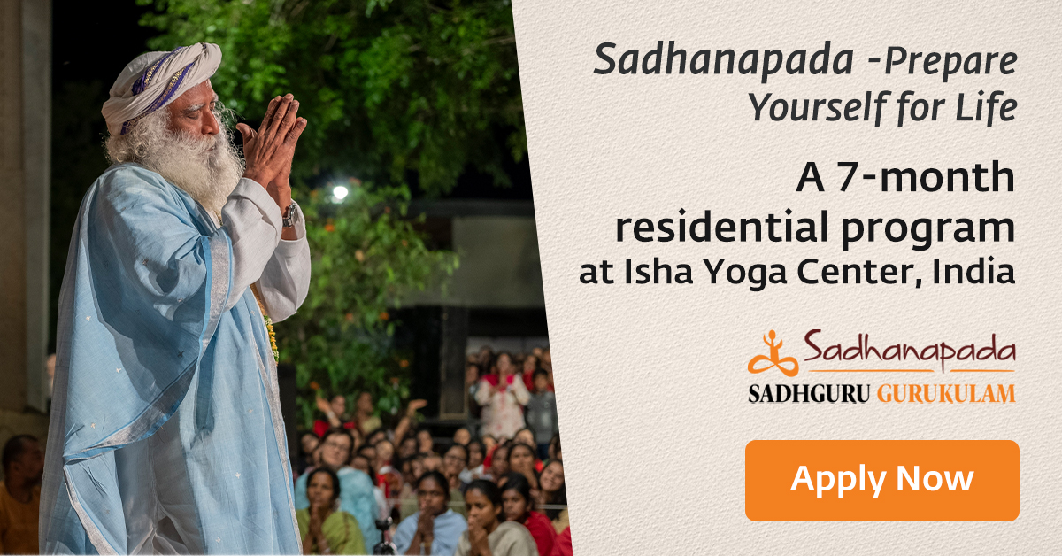 Isha Foundation Facebook ad