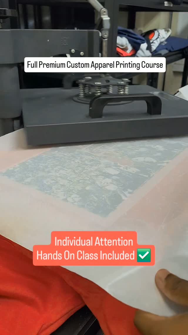 Dreyons Facebook ad: Custom Printing & Apparel Branding Course