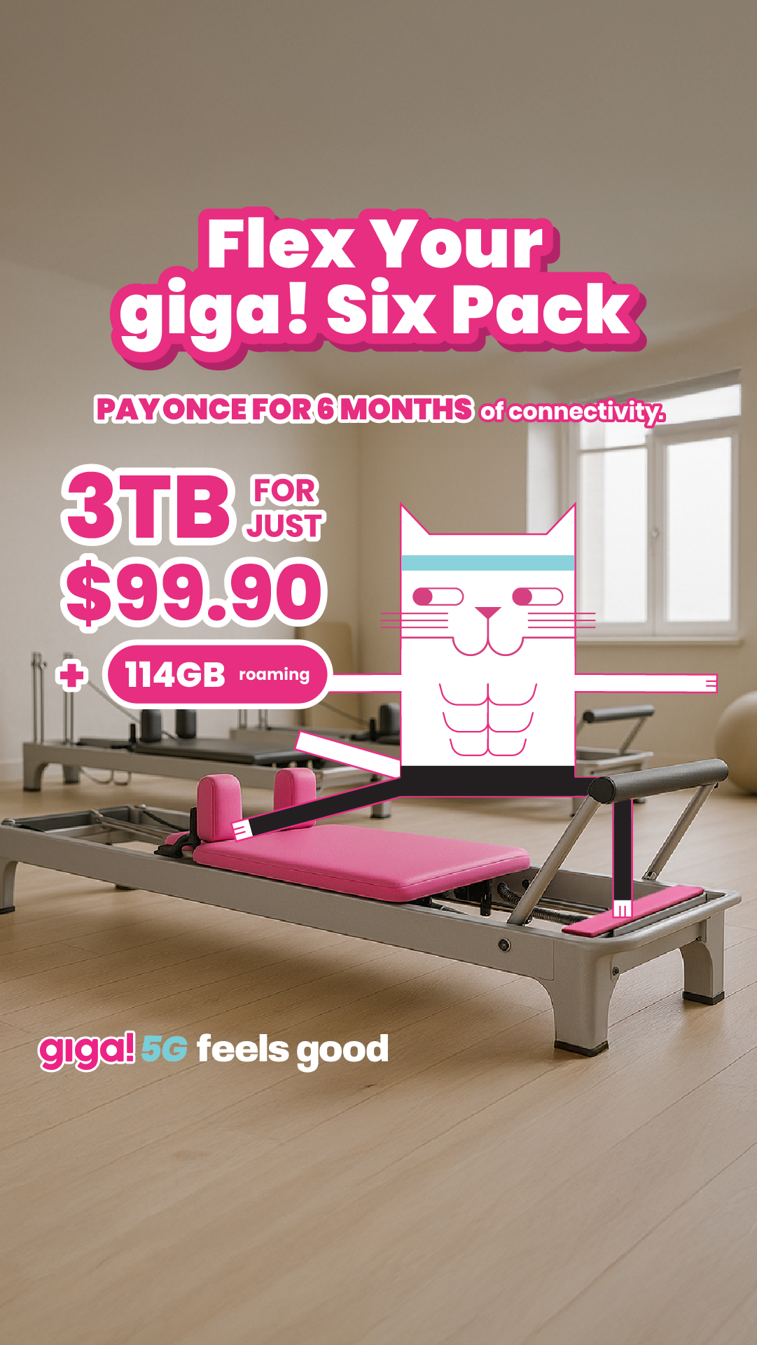 Giga Experience Facebook ad from Dec 17, 2025