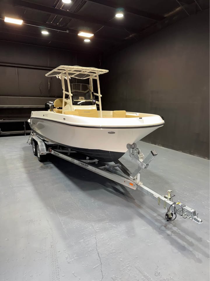 5 Star PowerSports Facebook ad: 2022 Bayliner Trophy T22 with New Trailer for…