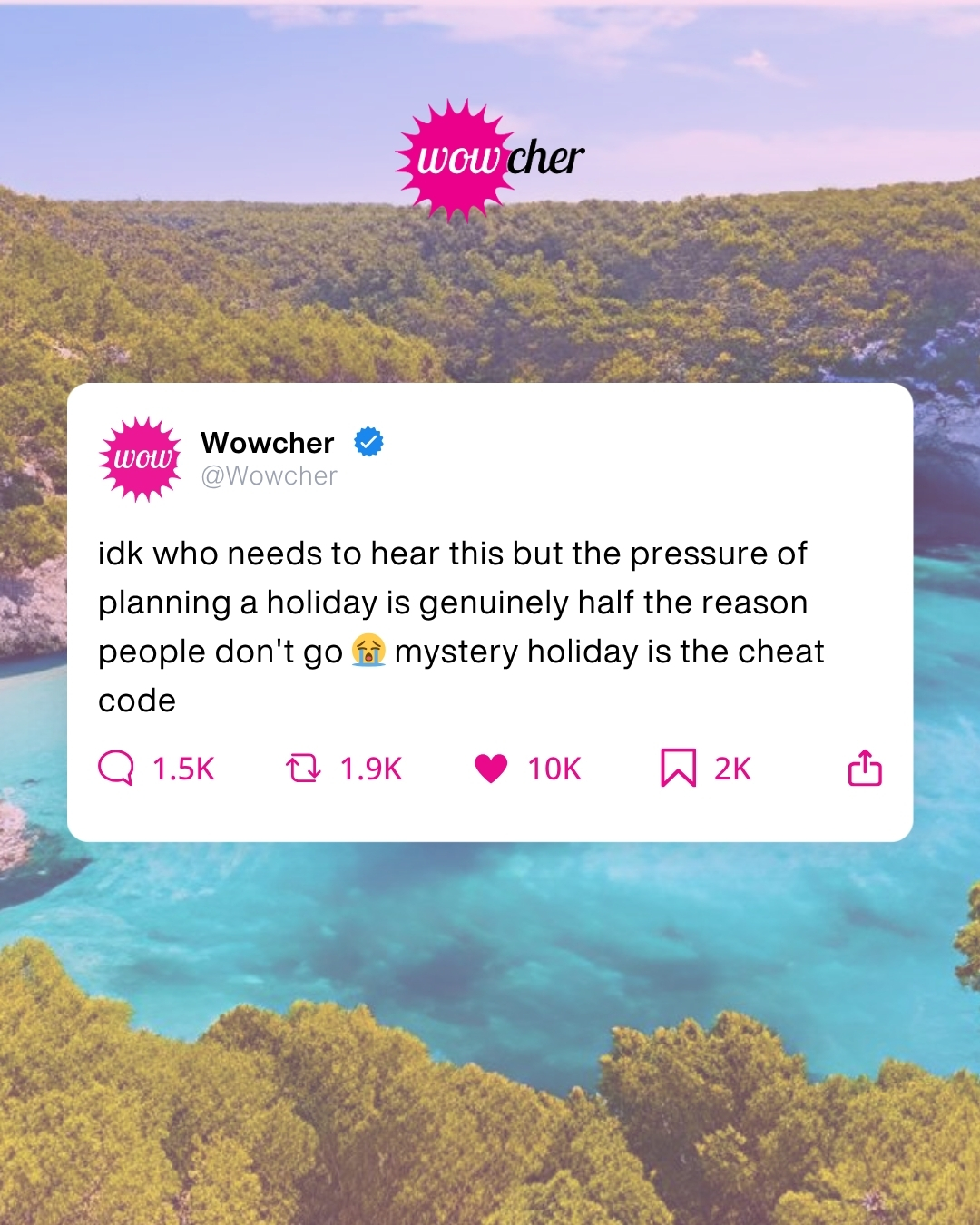 Wowcher Facebook ad