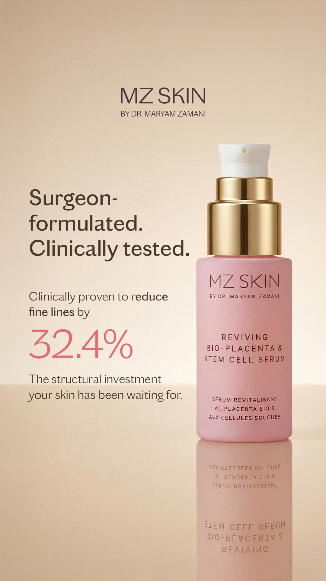 MZ SKIN Facebook ad
