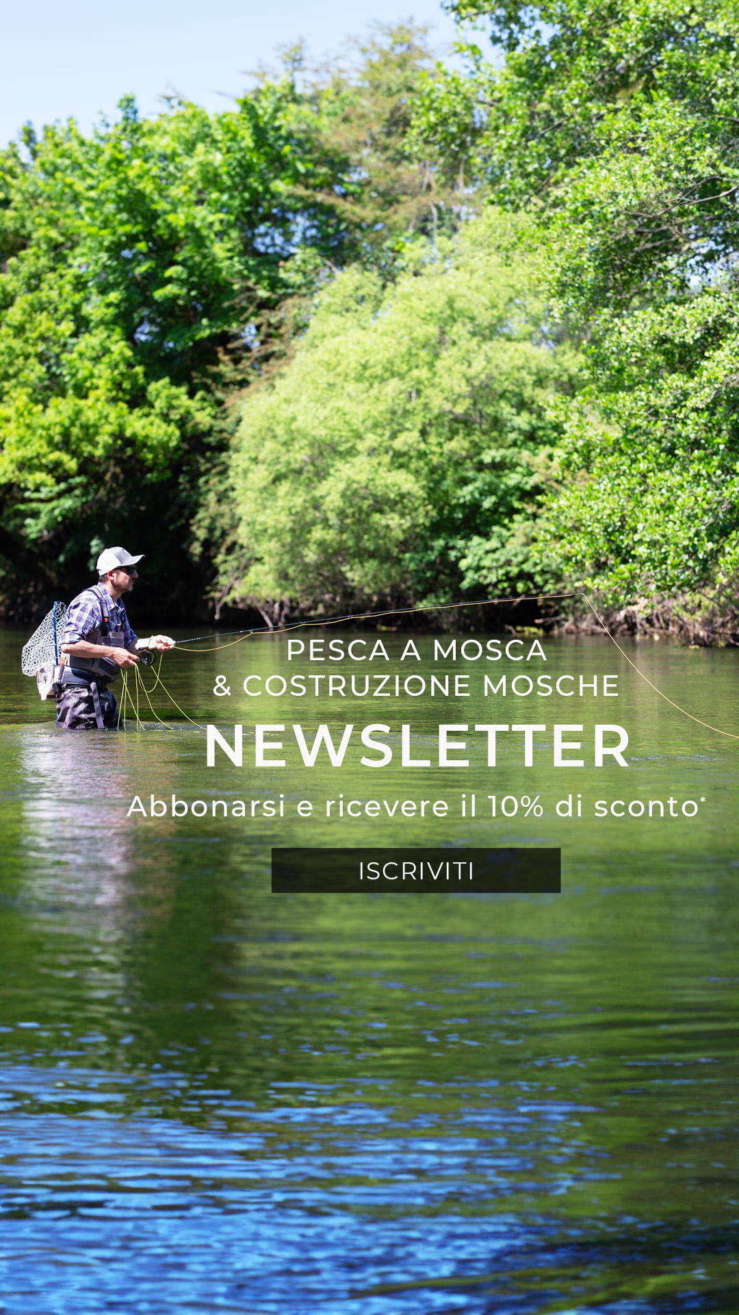 AOS Fly Fishing Facebook ad: Sempre aggiornato!