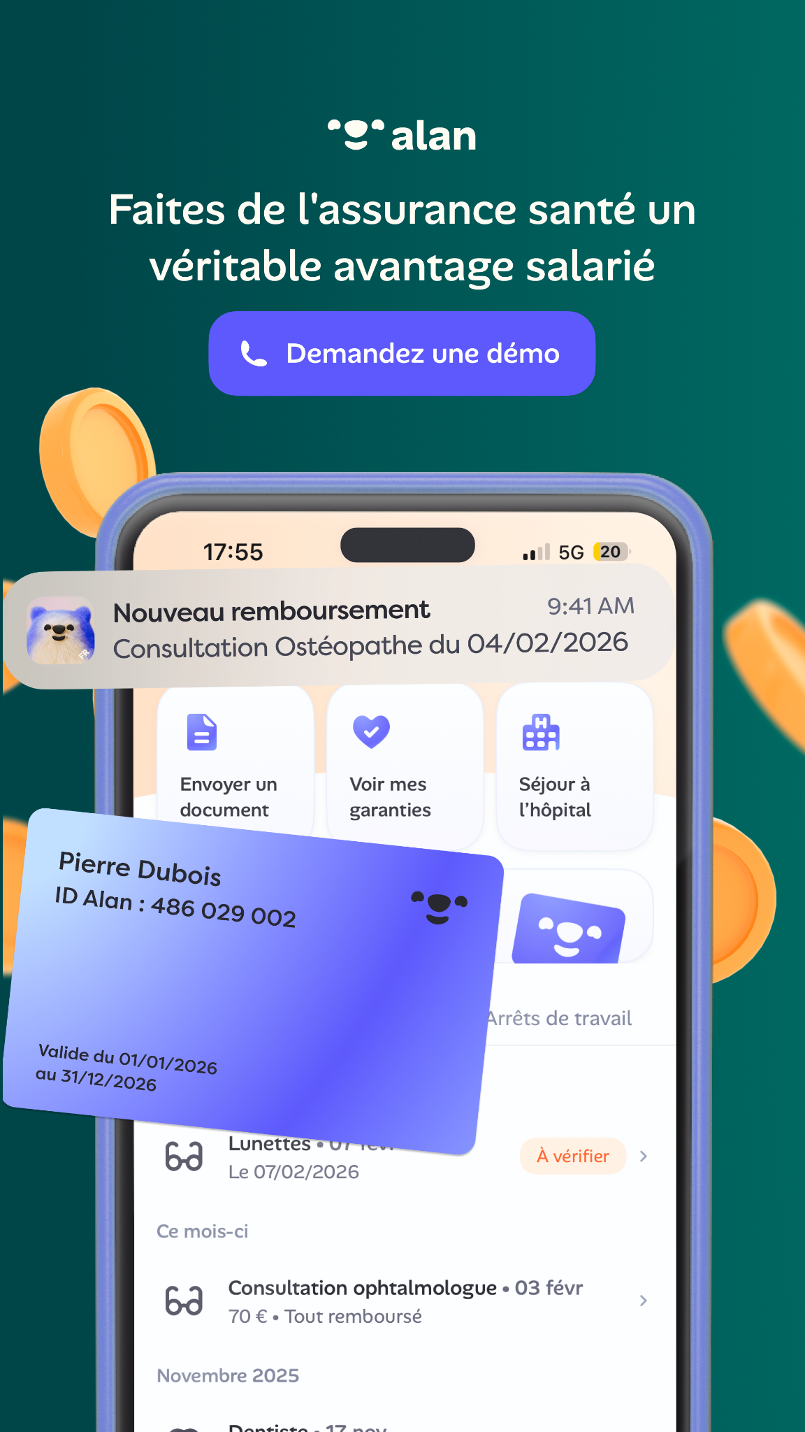 Alan Facebook ad