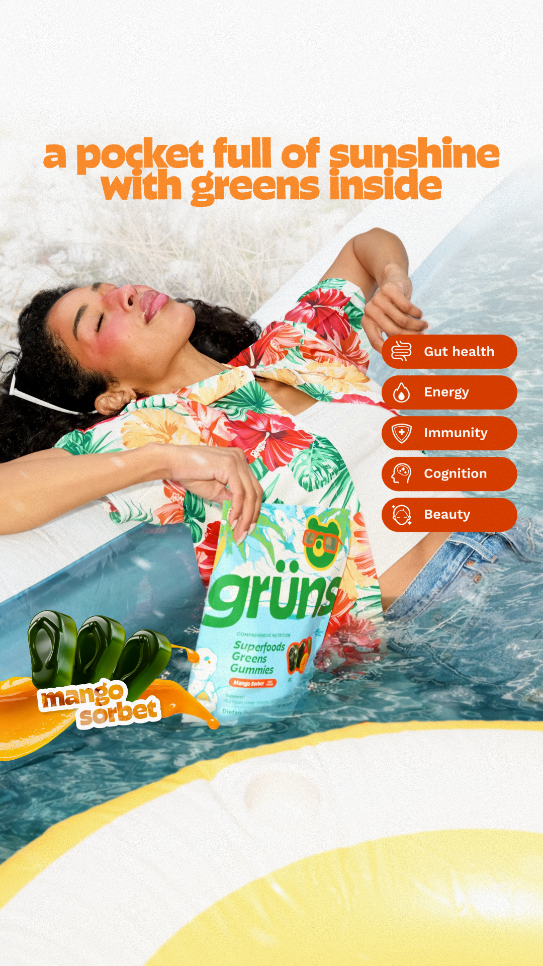 Grüns Facebook ad