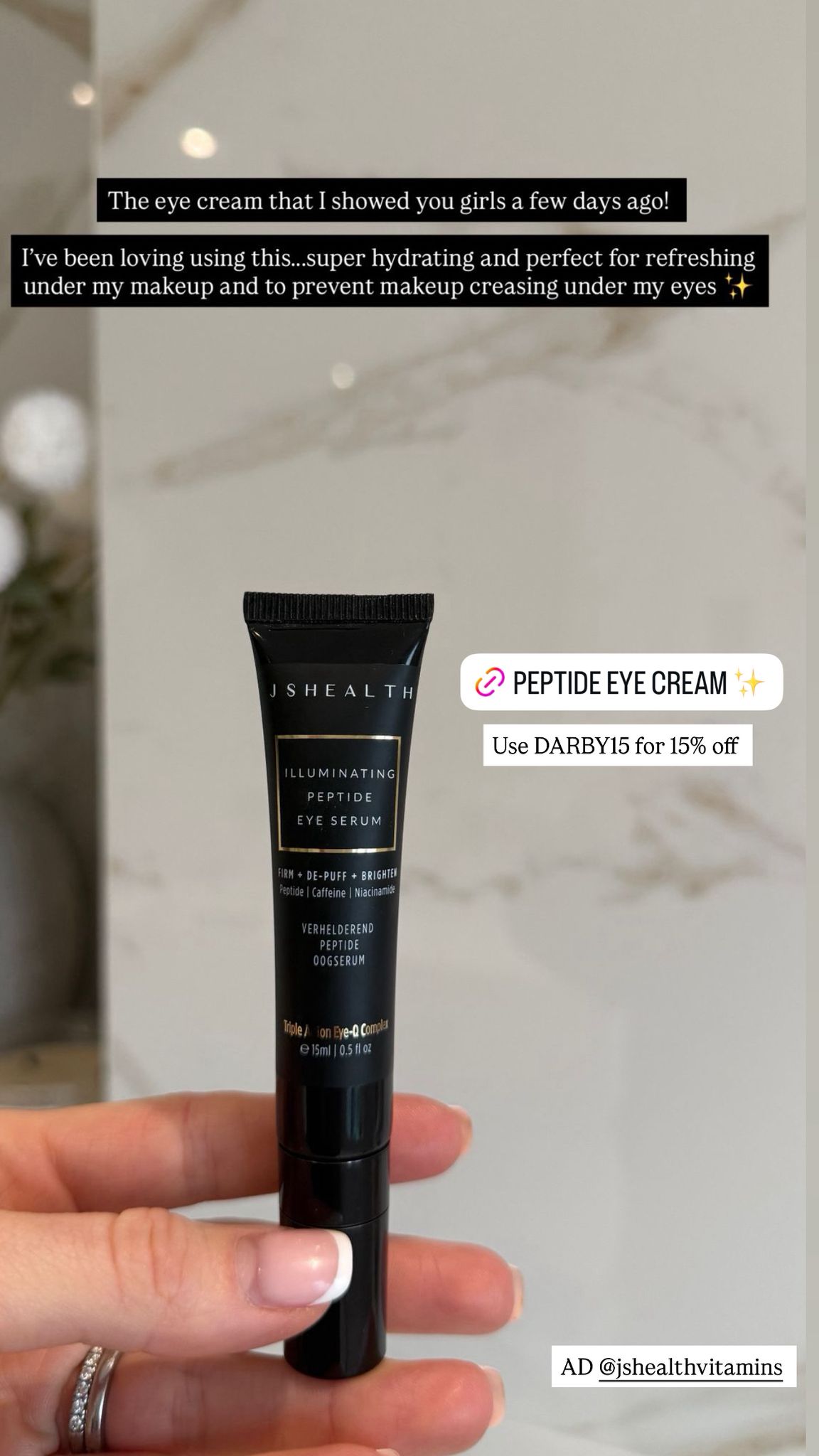 Darby Ward Facebook ad