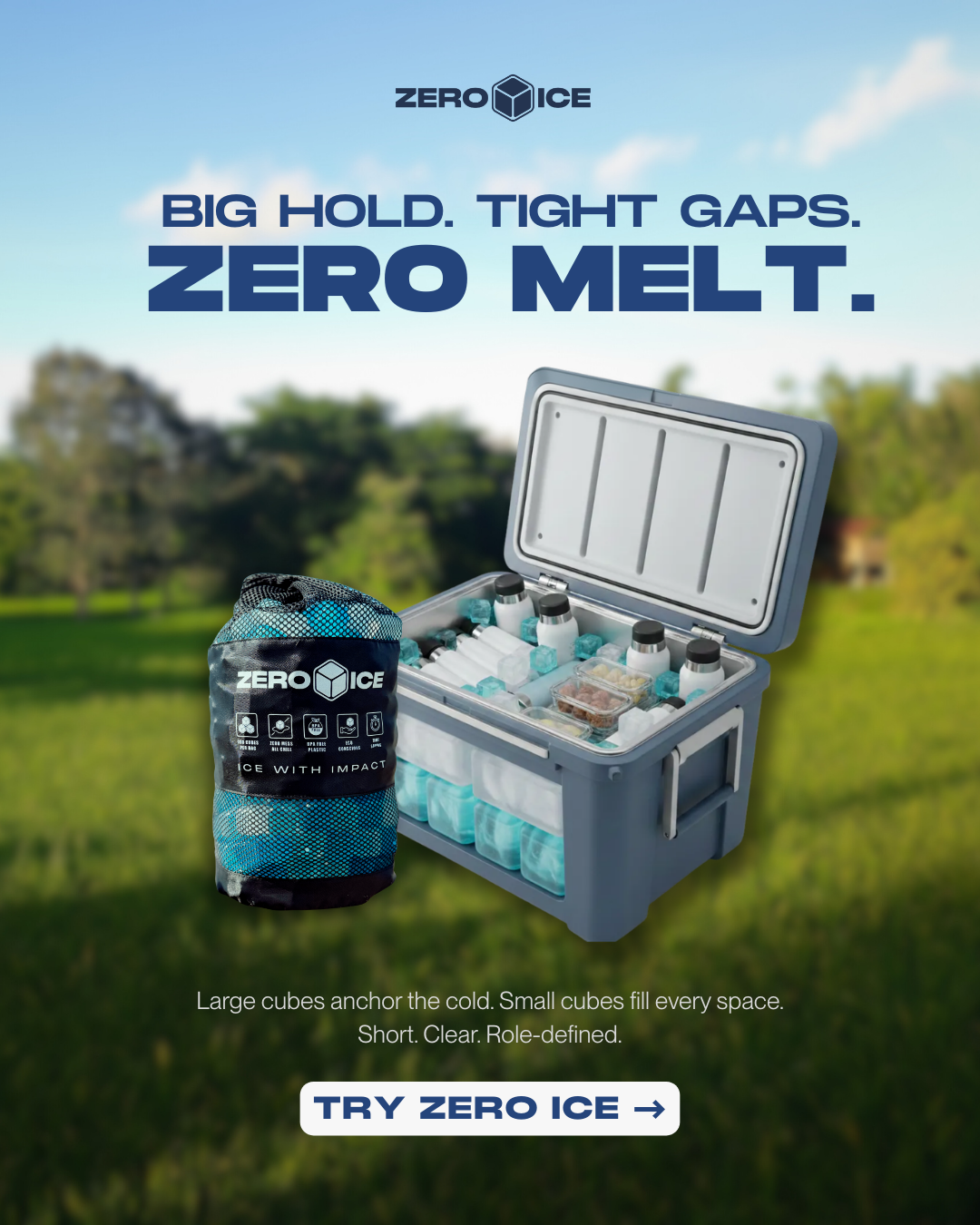 ZERO ICE Facebook ad