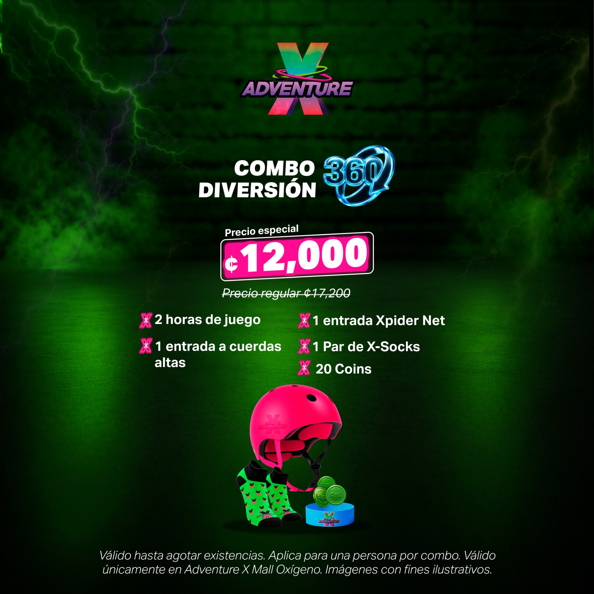 Adventure X Costa Rica Facebook ad
