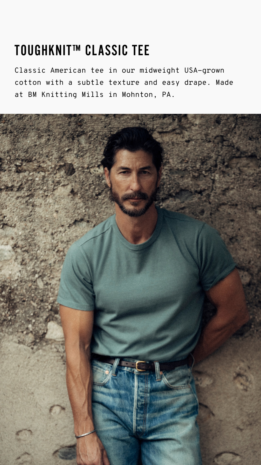 Buck Mason Facebook ad
