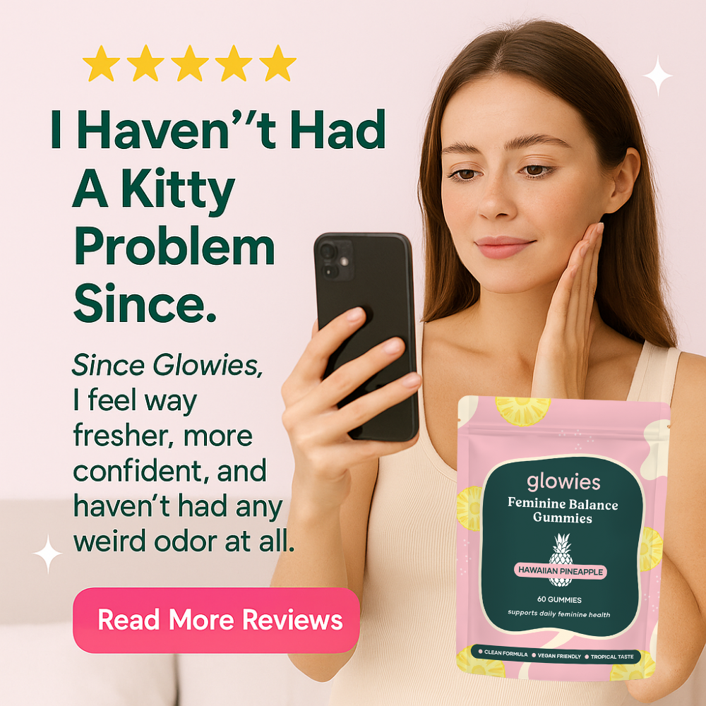 Glowies Facebook ad