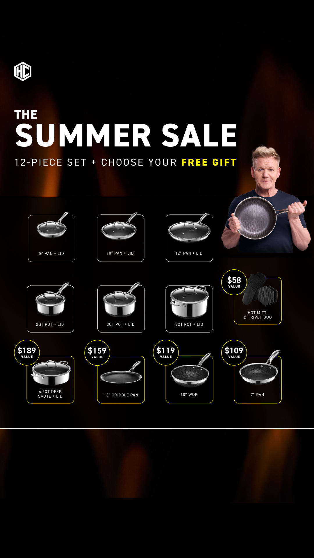 Gordon Ramsay Facebook ad
