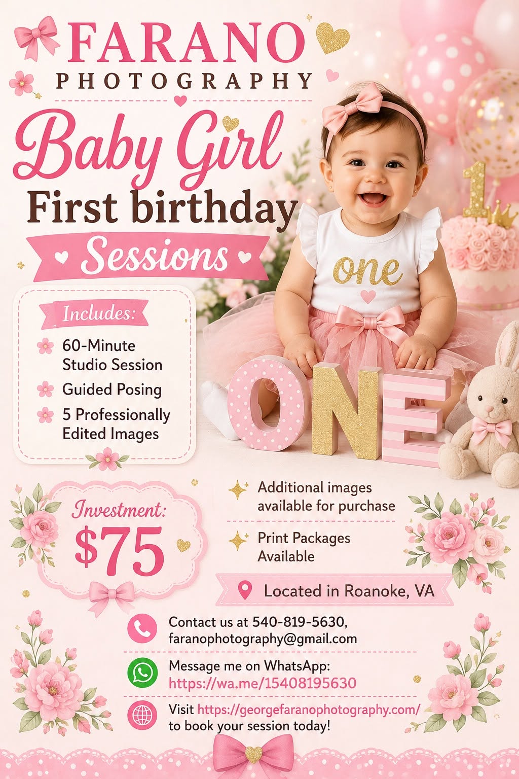 George Farano Photography Facebook ad from Jul 13, 2026