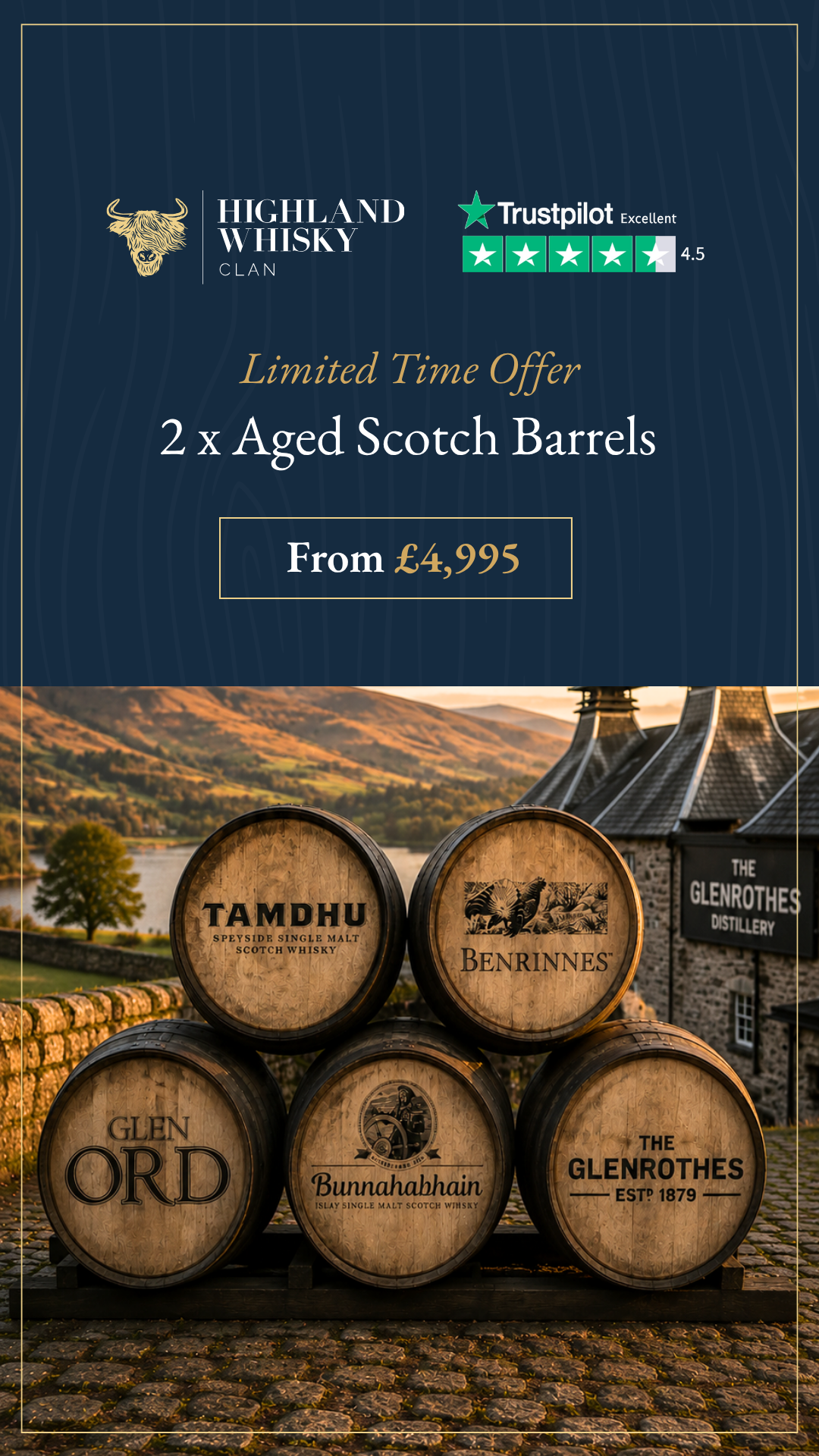 Highland Whisky Clan Facebook ad from Jun 10, 2026