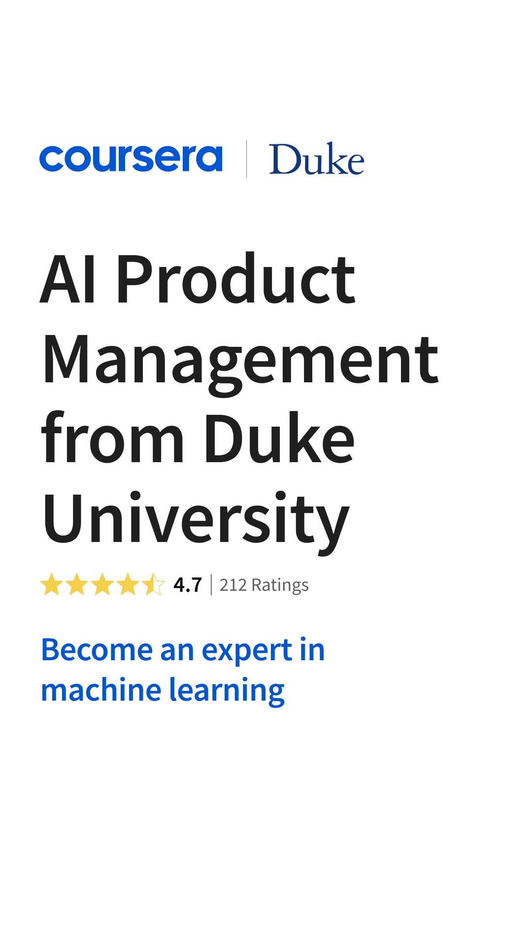 Coursera Facebook ad