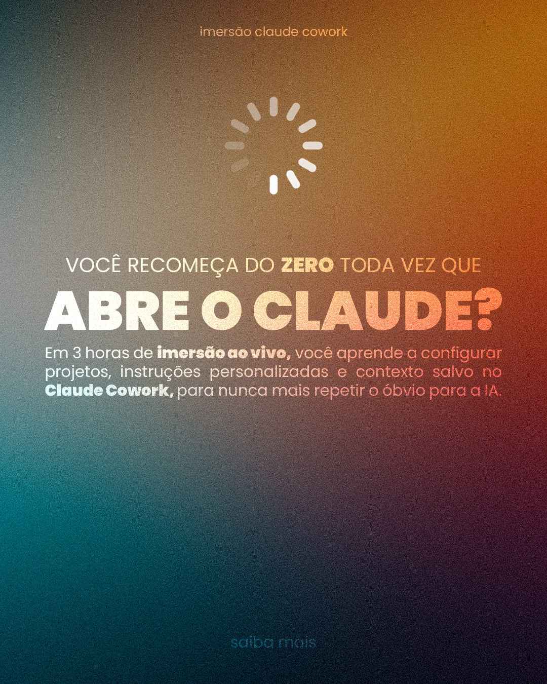 Caio Inteligência Artificial Facebook ad: Domine o Claude