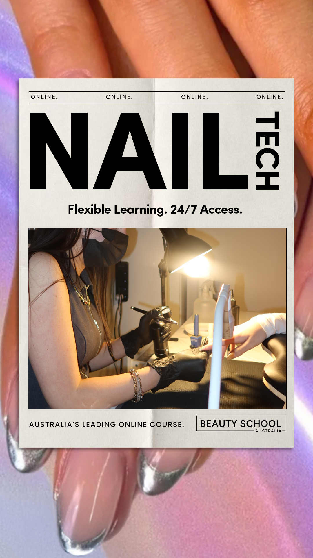 Australian Beauty School Facebook ad
