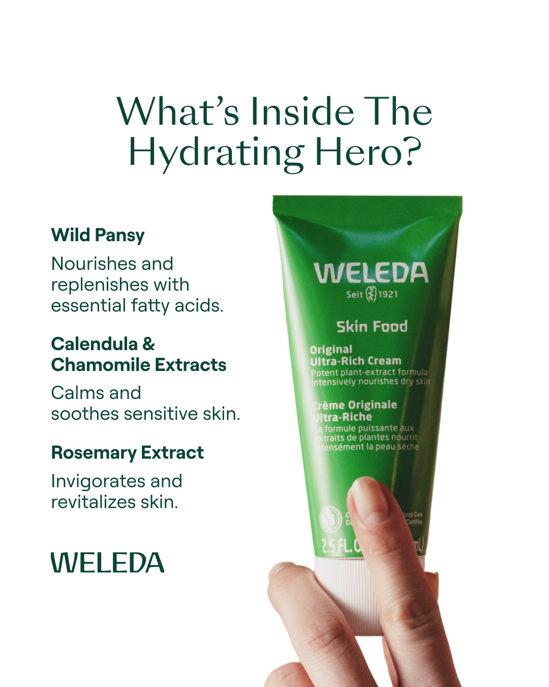 Weleda Facebook ad
