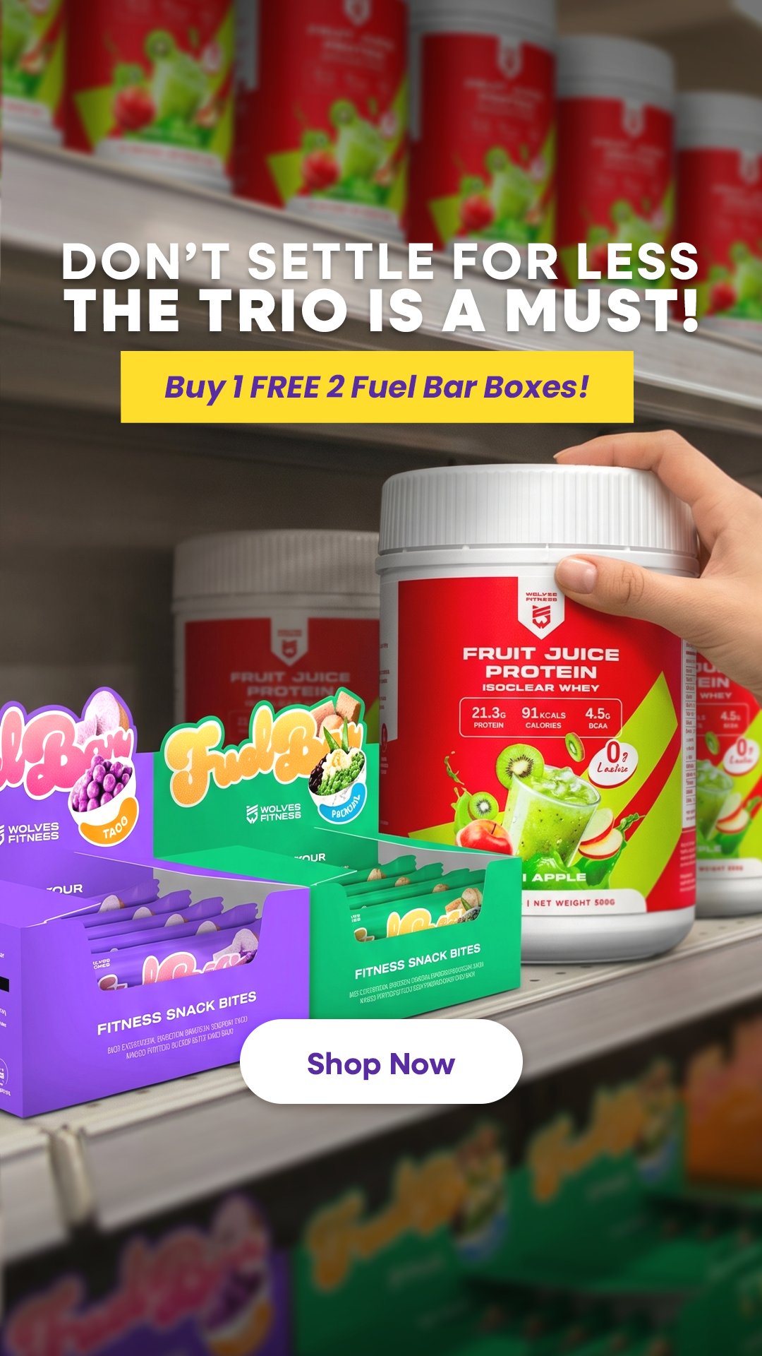 Wolves Fitness Facebook ad