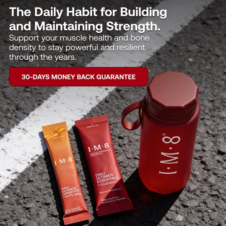 IM8 Global Facebook ad: The Beckham Stack: Nutrition Meets Longevity