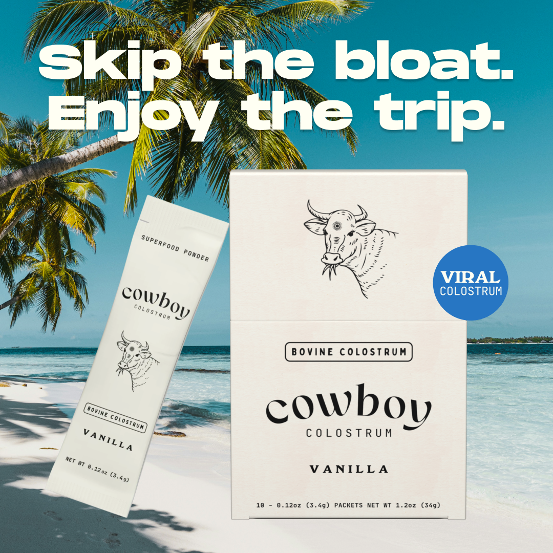 Cowboy Colostrum Facebook ad