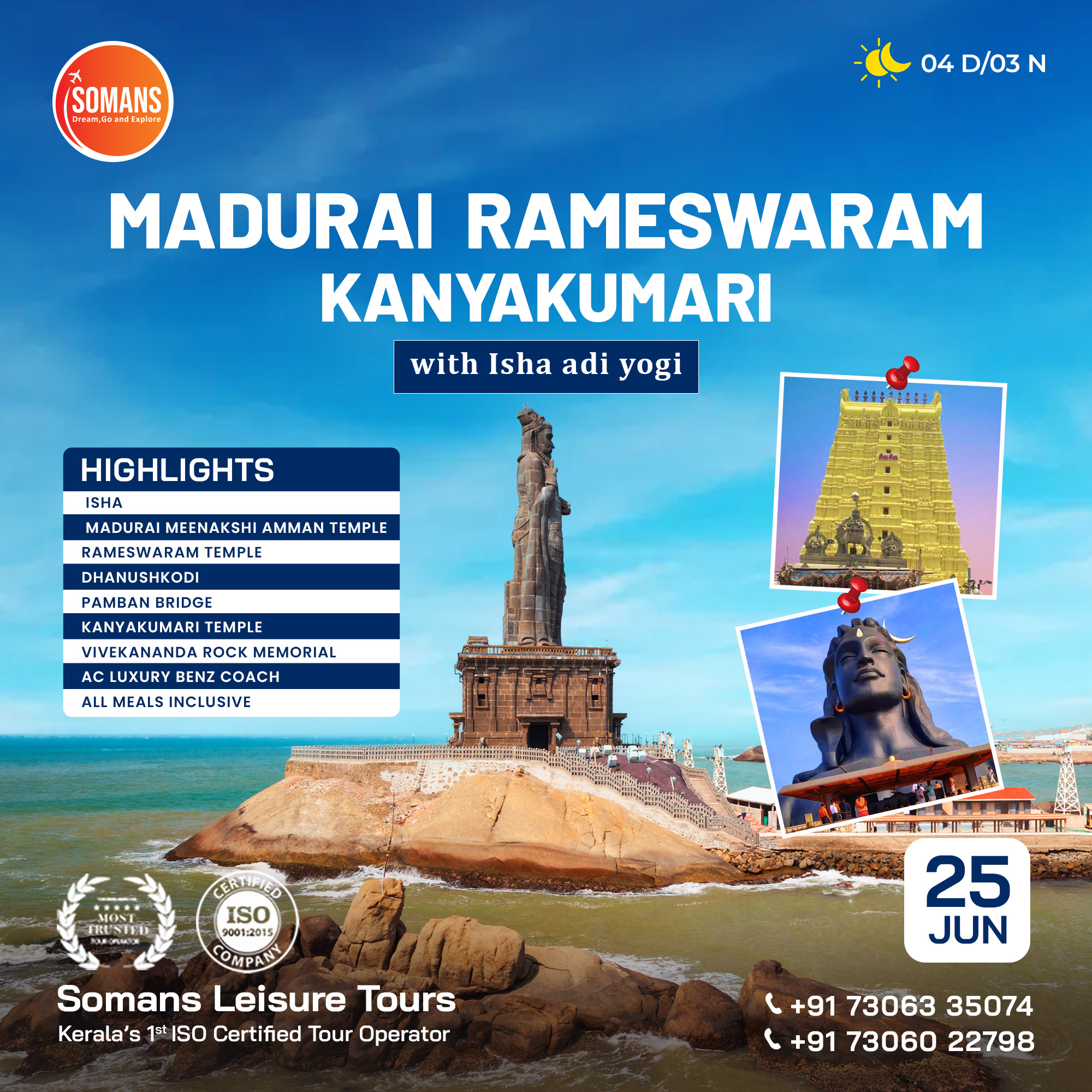 Somans Leisure Tours Facebook ad