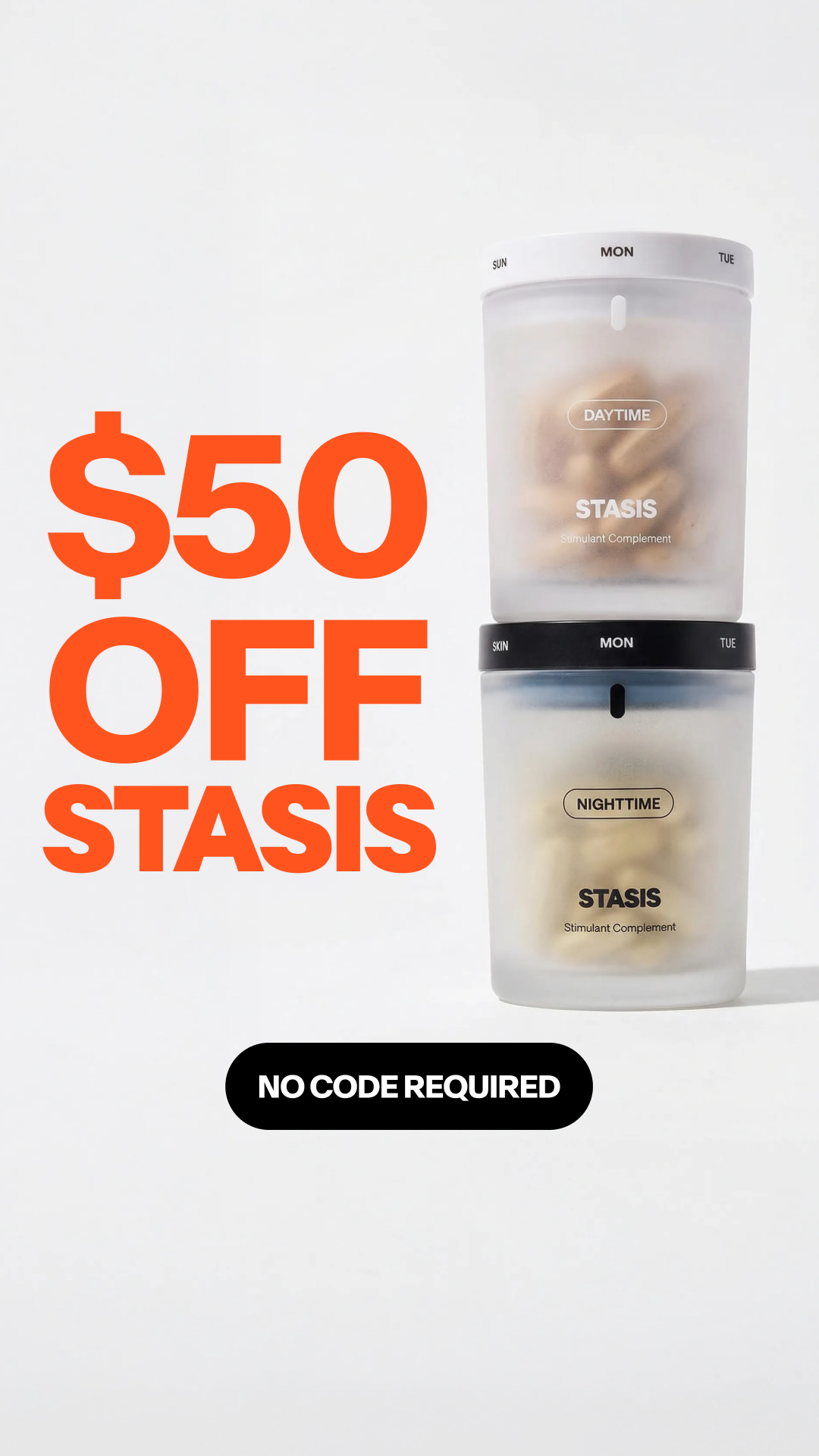 Stasis Facebook ad