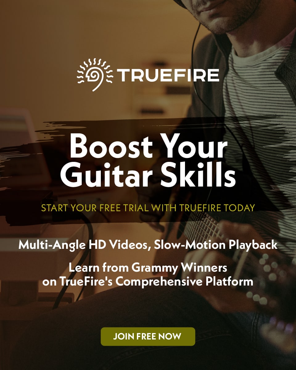 TrueFire Facebook ad