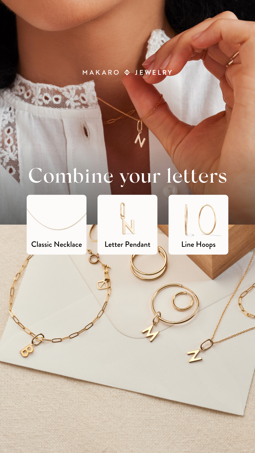 MAKAROjewelry Facebook ad