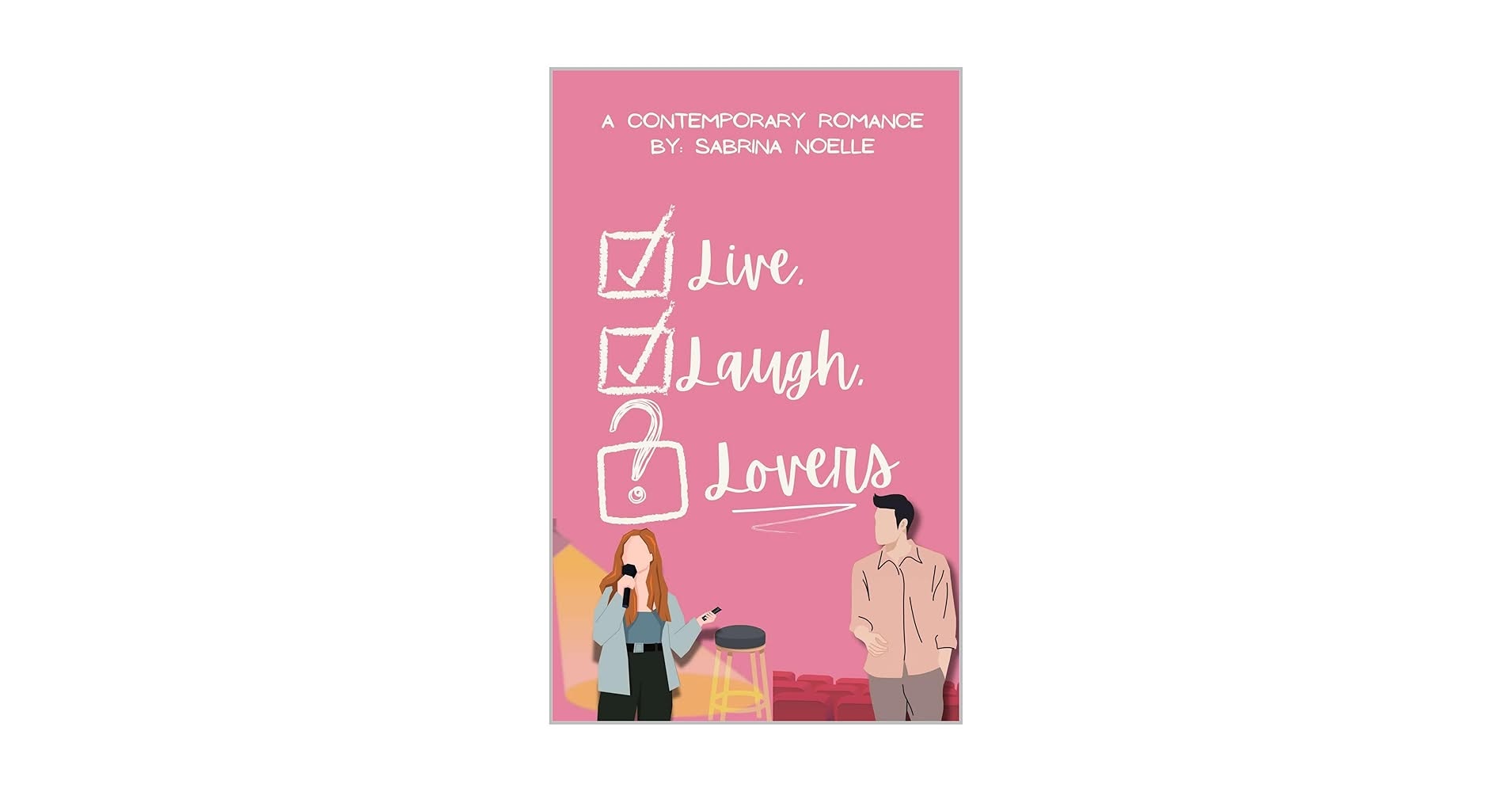 Author Sabrina Noelle Facebook ad: Live, Laugh, Lovers