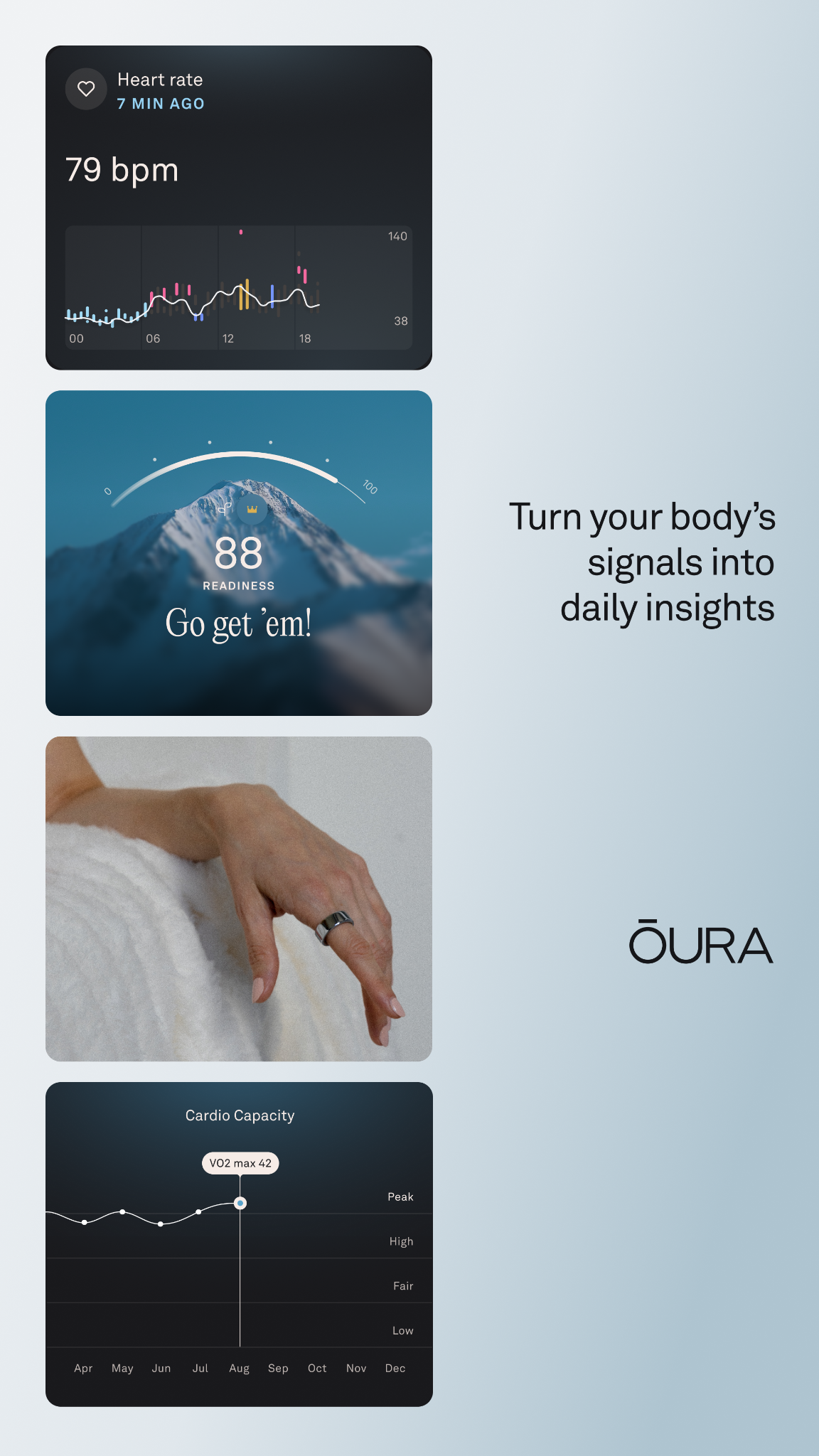 ŌURA Facebook ad