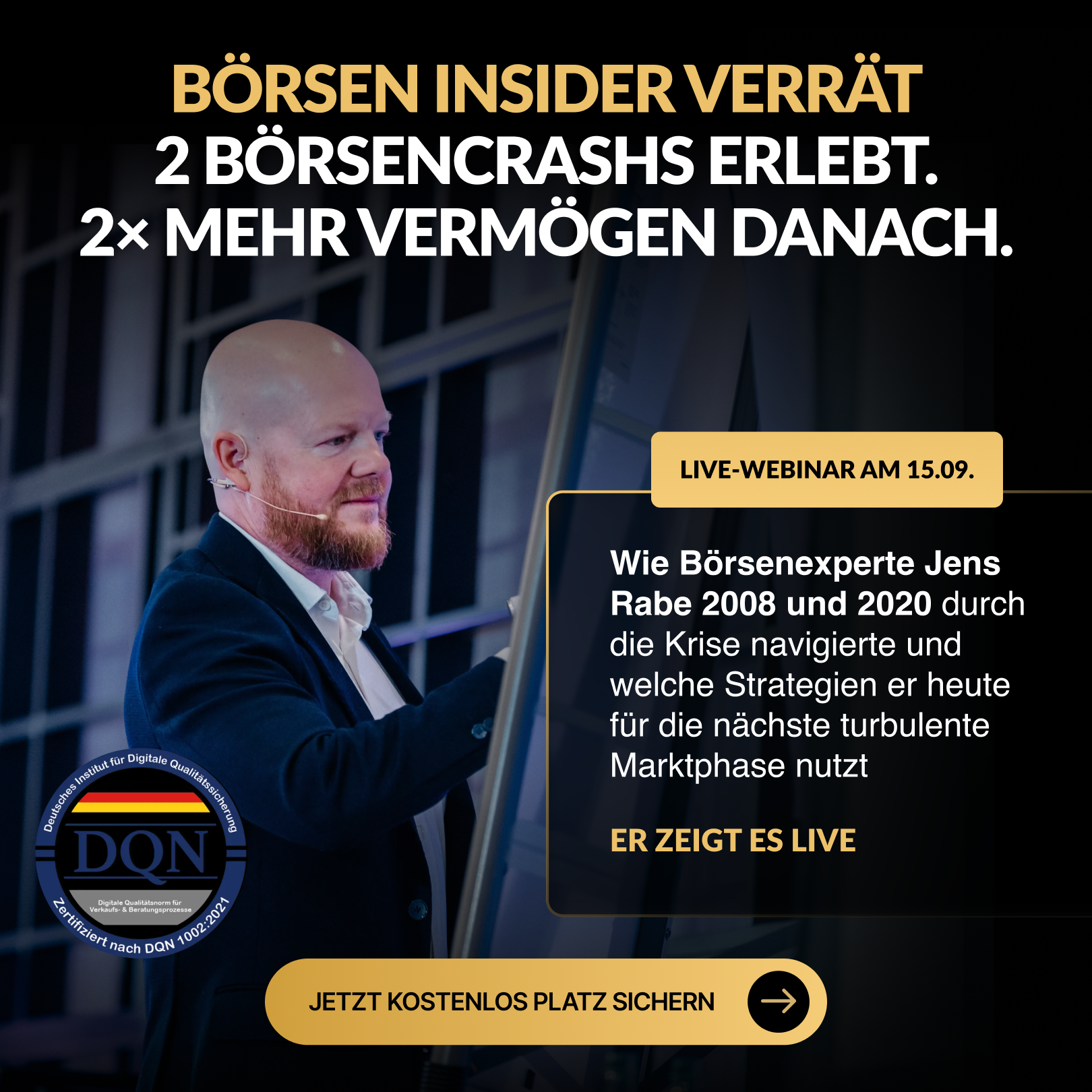 Jens Rabe Facebook ad